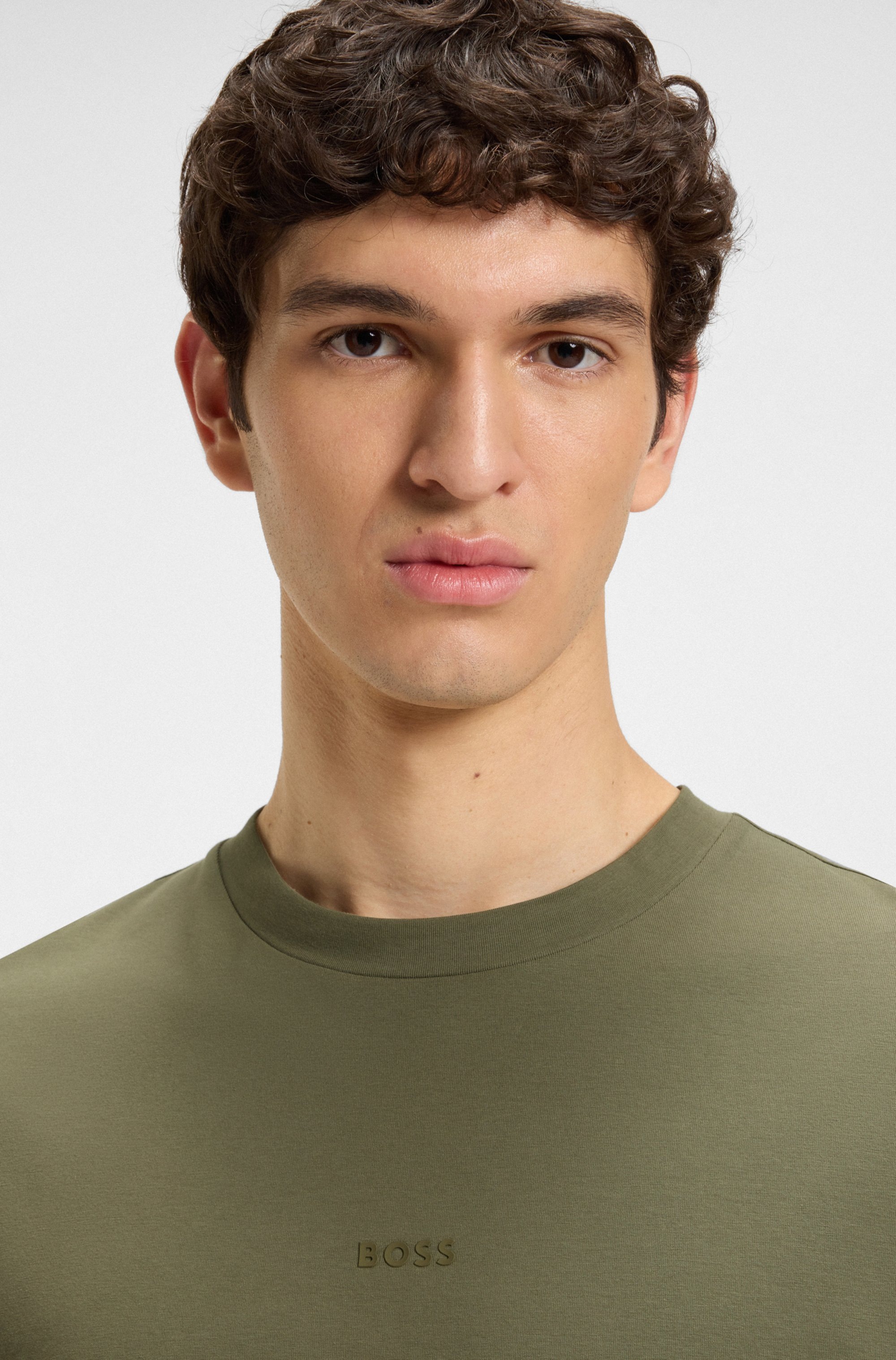BOSS ORANGE »TChup« mit Rundhalsausschnitt