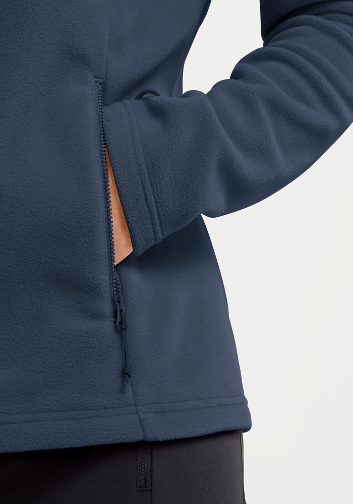 Jack Wolfskin Fleecejacke »TAUNUS 100 FZ W« winddicht, wasserabweisend, mit durchgehendem Reissverschluss