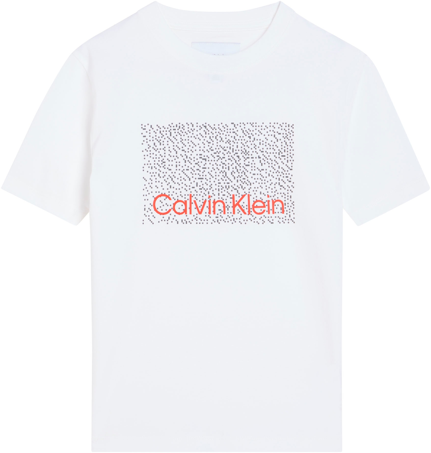 Calvin Klein Jeans T-shirt »PERFORATION T-SHIRT« Regular fit für Kinder mit Markenprint