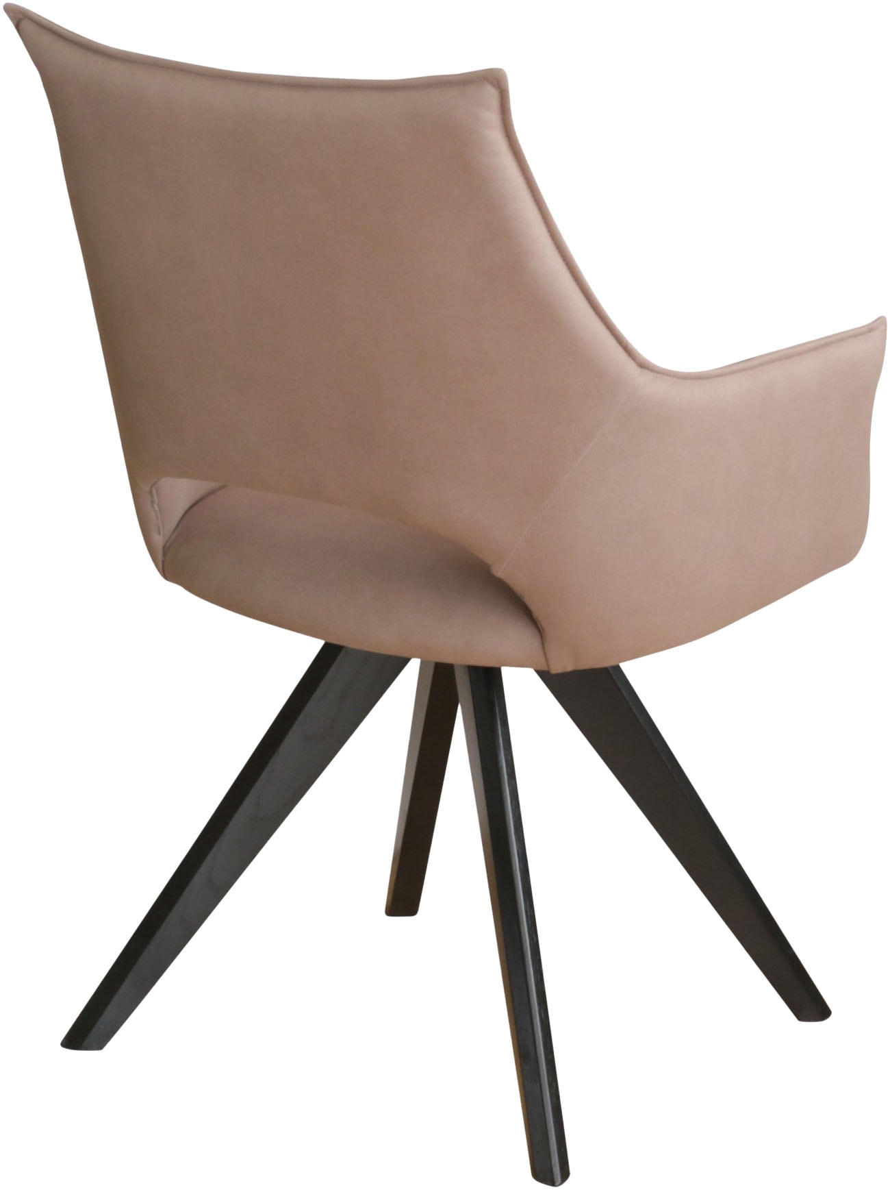 GOODproduct Chaise avec accoudoirs »Odin« () Moderner Polsterstuhl mit Stoffbezug