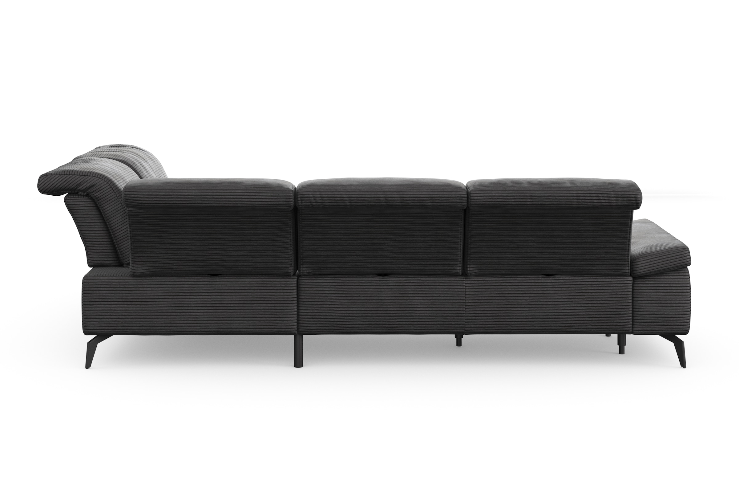 sit&more Canapé d'angle »Cabana L-Form« Ottomane, wahlweise mit Sitztiefen-,Armlehnen- und Kopfteilfunktion