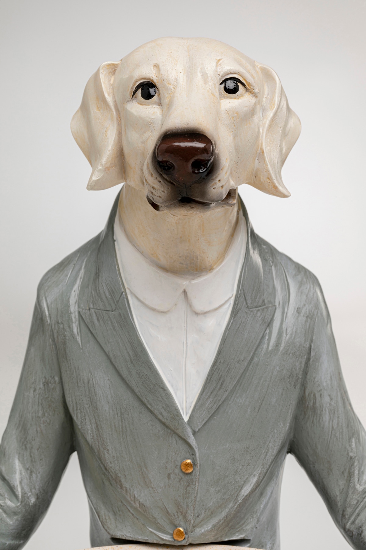Kare Design Dekofigur »Gentleman Dog Tray« verschiedene Grössen