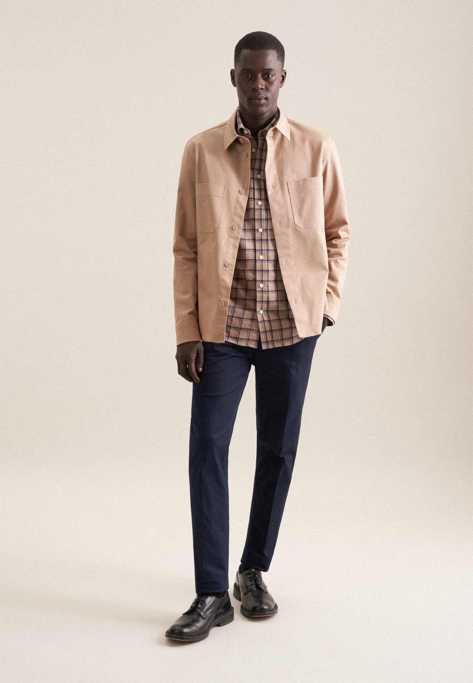 seidensticker Chemise à manches longues »Regular« Langarm Kragen Uni