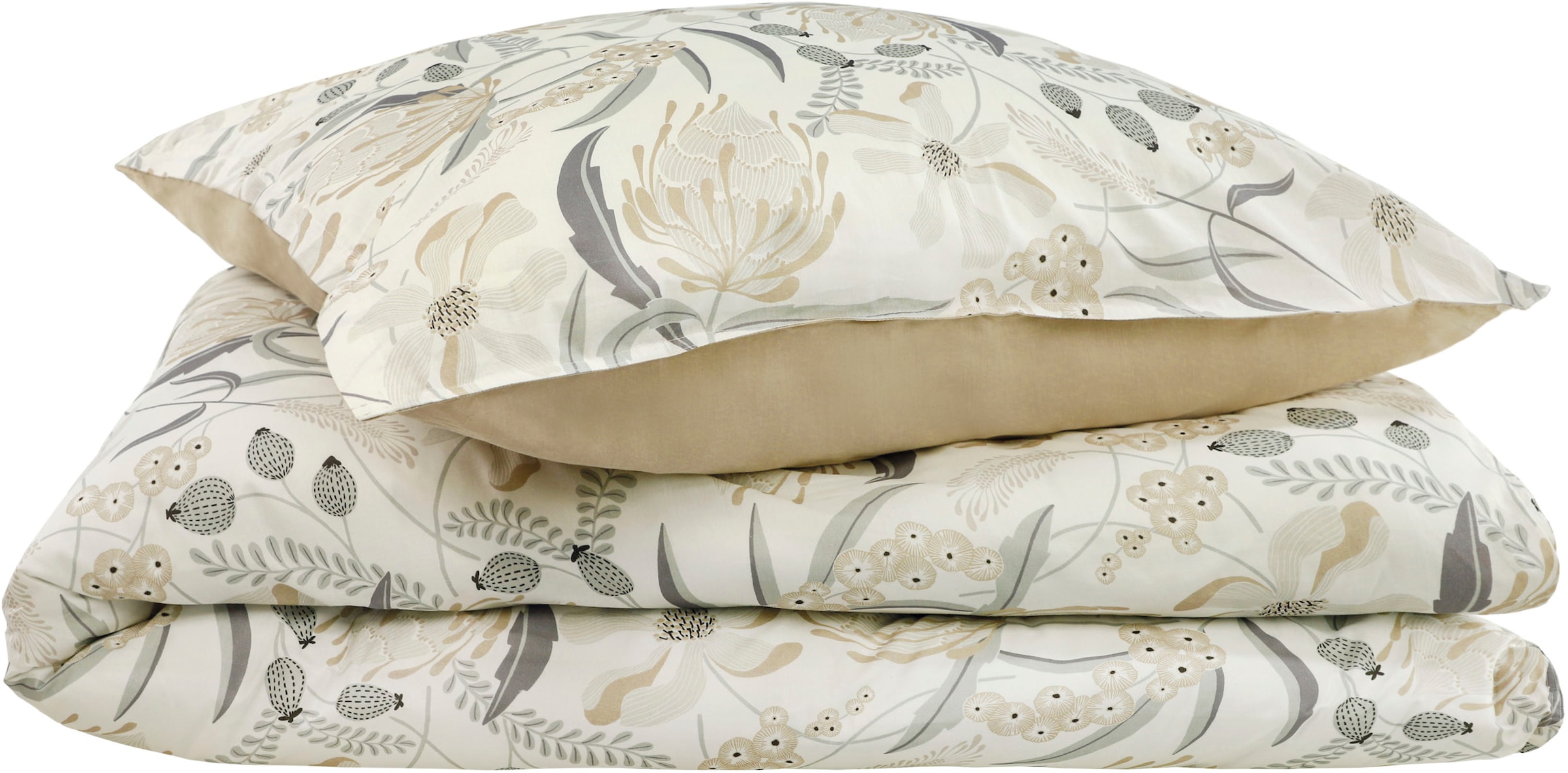 SCHÖNER WOHNEN-Kollektion Linge de lit réversible »Playful« 2 cuis aus reiner Baumwolle