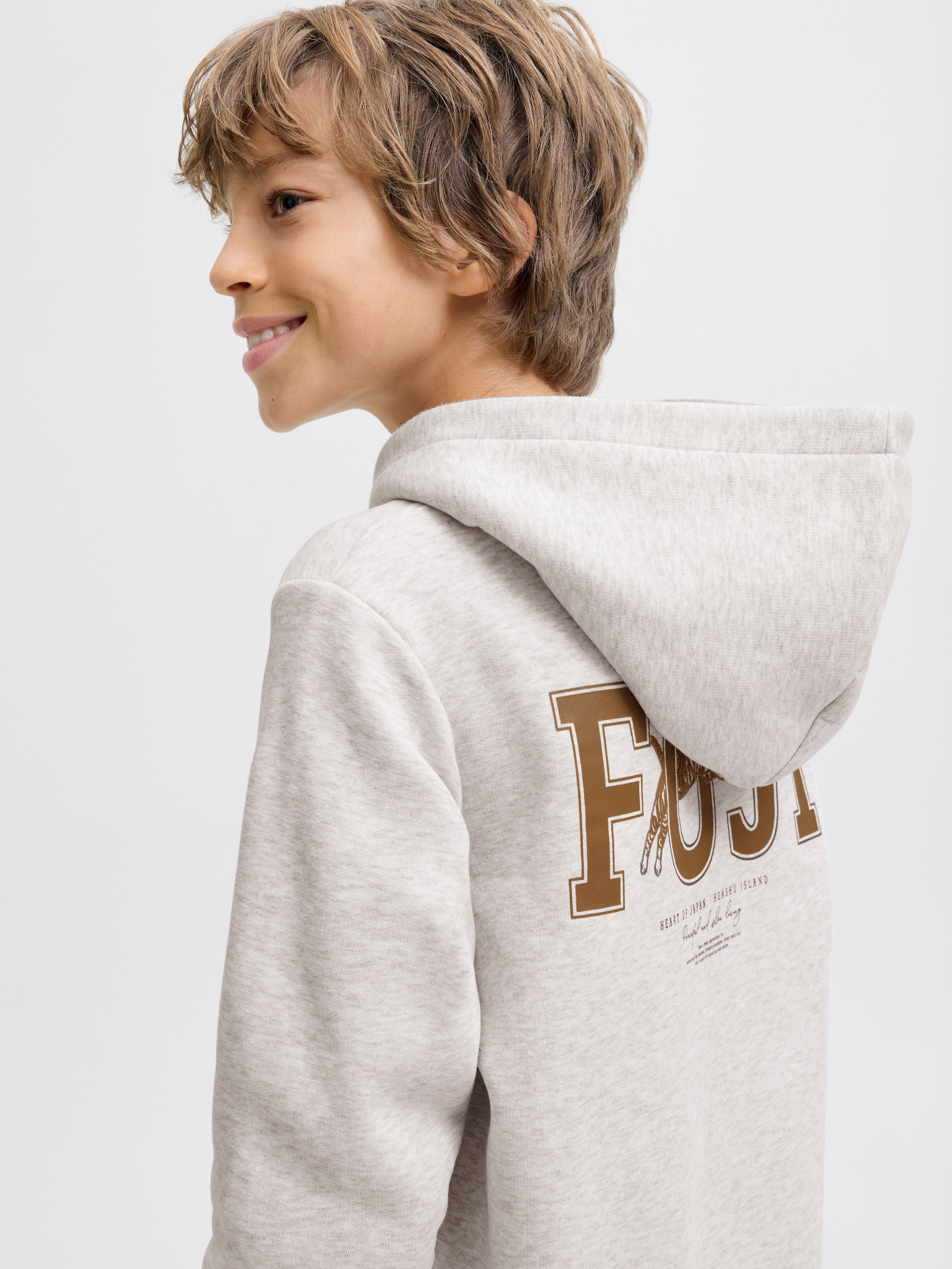 Jack & Jones Junior Kapuzensweatshirt »JJKENJI SWEAT HOOD JNR«
