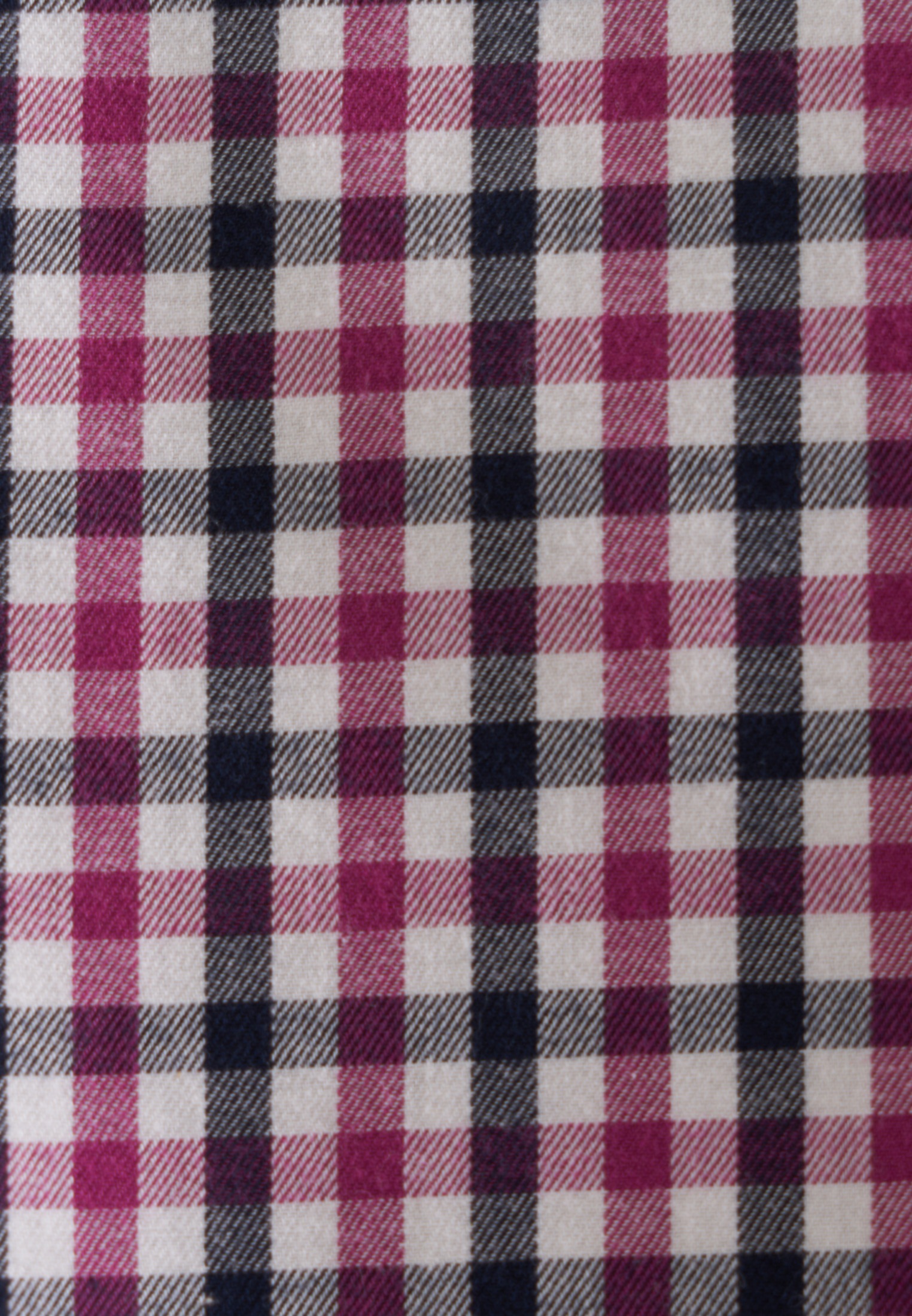 seidensticker Flanellhemd »Slim« Slim 1/1 Button-Down-Kragen Karo