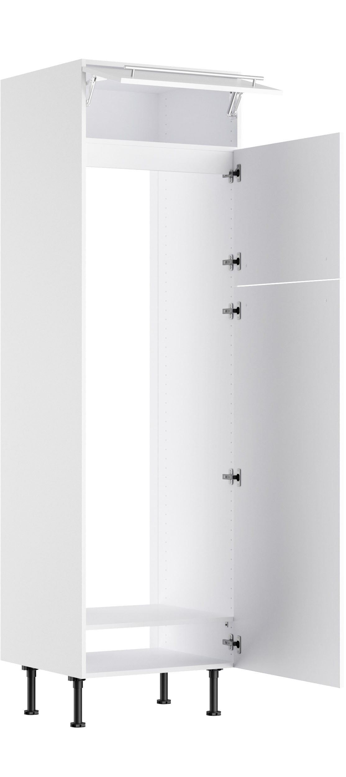 KOCHSTATION Armoire réfrigérée encastrable »KS-Bern2« Breite 60 cm, Höhe 211,8 cm, 1 Klappe, 2Türen