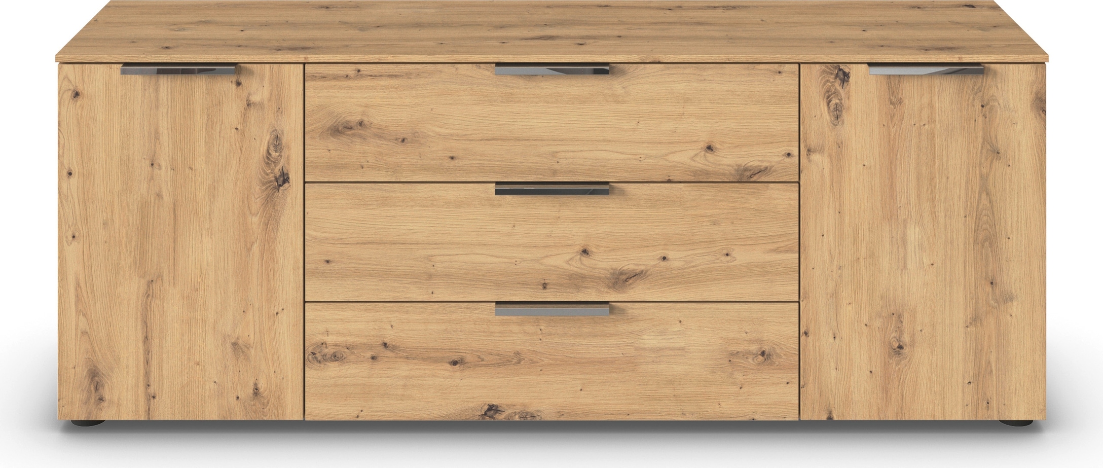 rauch Schubkastenkommode »Kommode Türkommode Sideboard Kombikommode FLIPP« Breite 160 cm mit 2 Einlegeböden,  2-türig mit  3 Schubladen und Soft-Close-Funktion