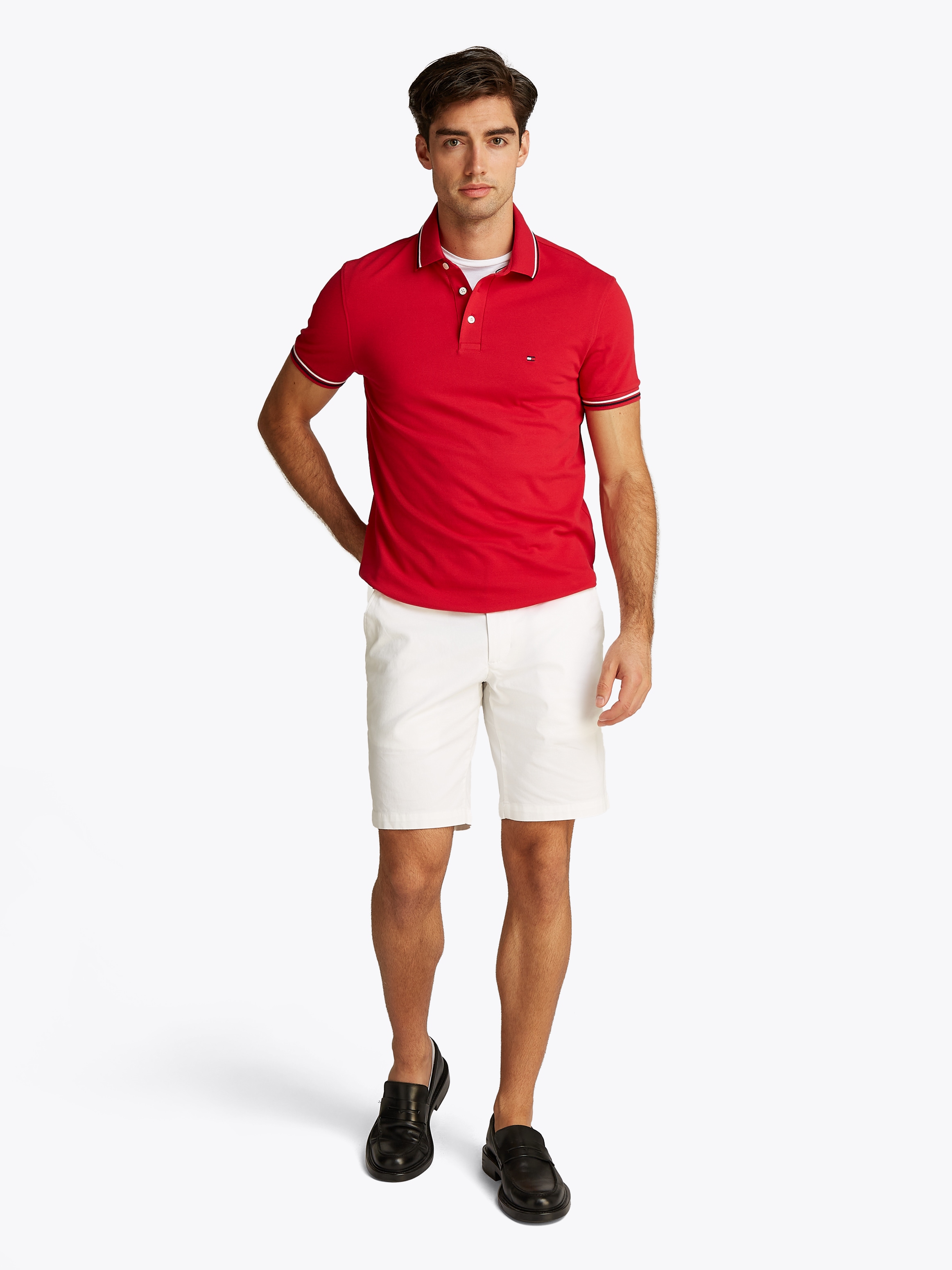 Tommy Hilfiger Polo »TOMMY TIPPED SLIM POLO«