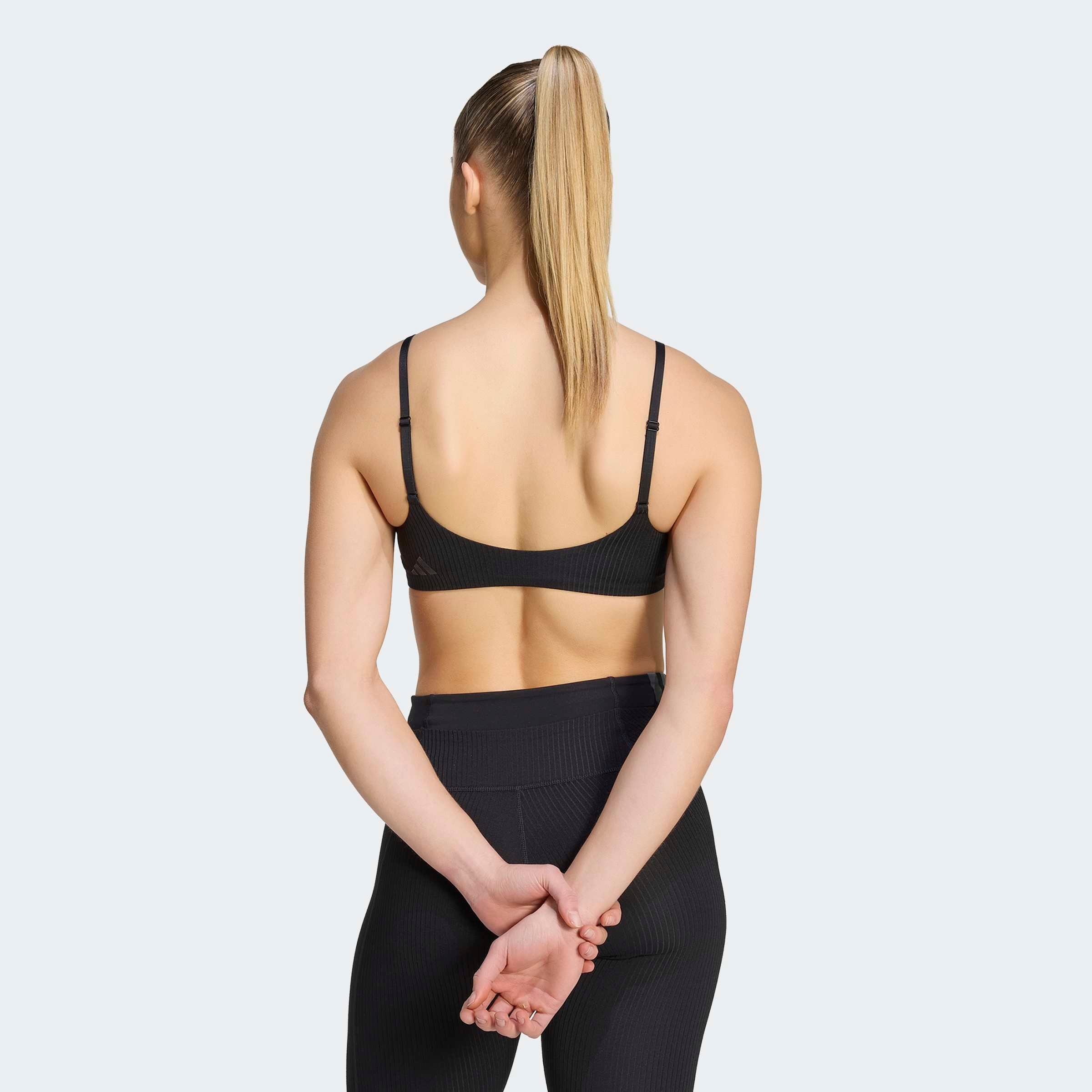 adidas Performance Sport-BH »ALL ME LS RIB B« ohne Bügel, für Fitness und Yoga