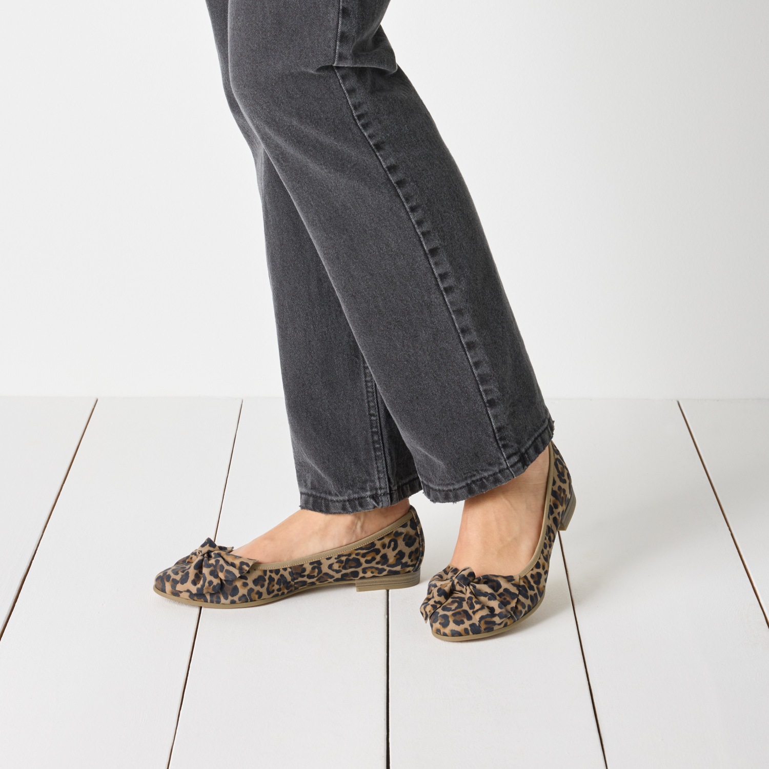 Tamaris Ballerine  à talon bloc, chaussure business, chaussure à enfiler de forme étroite