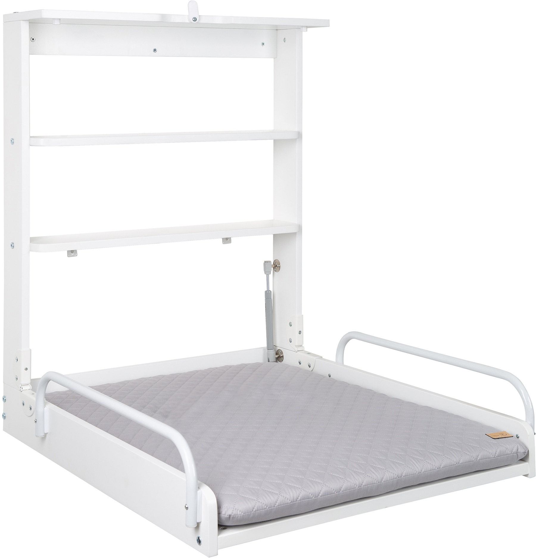 roba® Wickelregal »Style, weiss« bis 15 kg inkl. Wickelauflage 66 cm