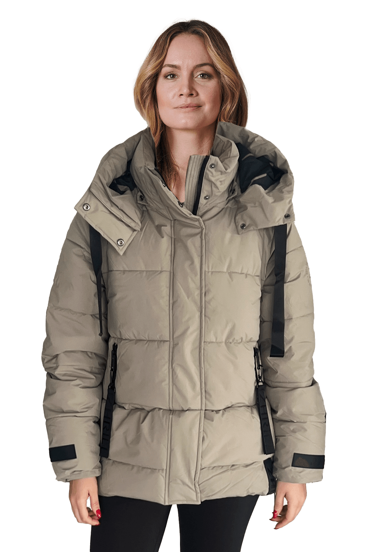 Zhrill Steppjacke »ZHISI MAX MEDIUM« mit Kapuze mit Kapuze