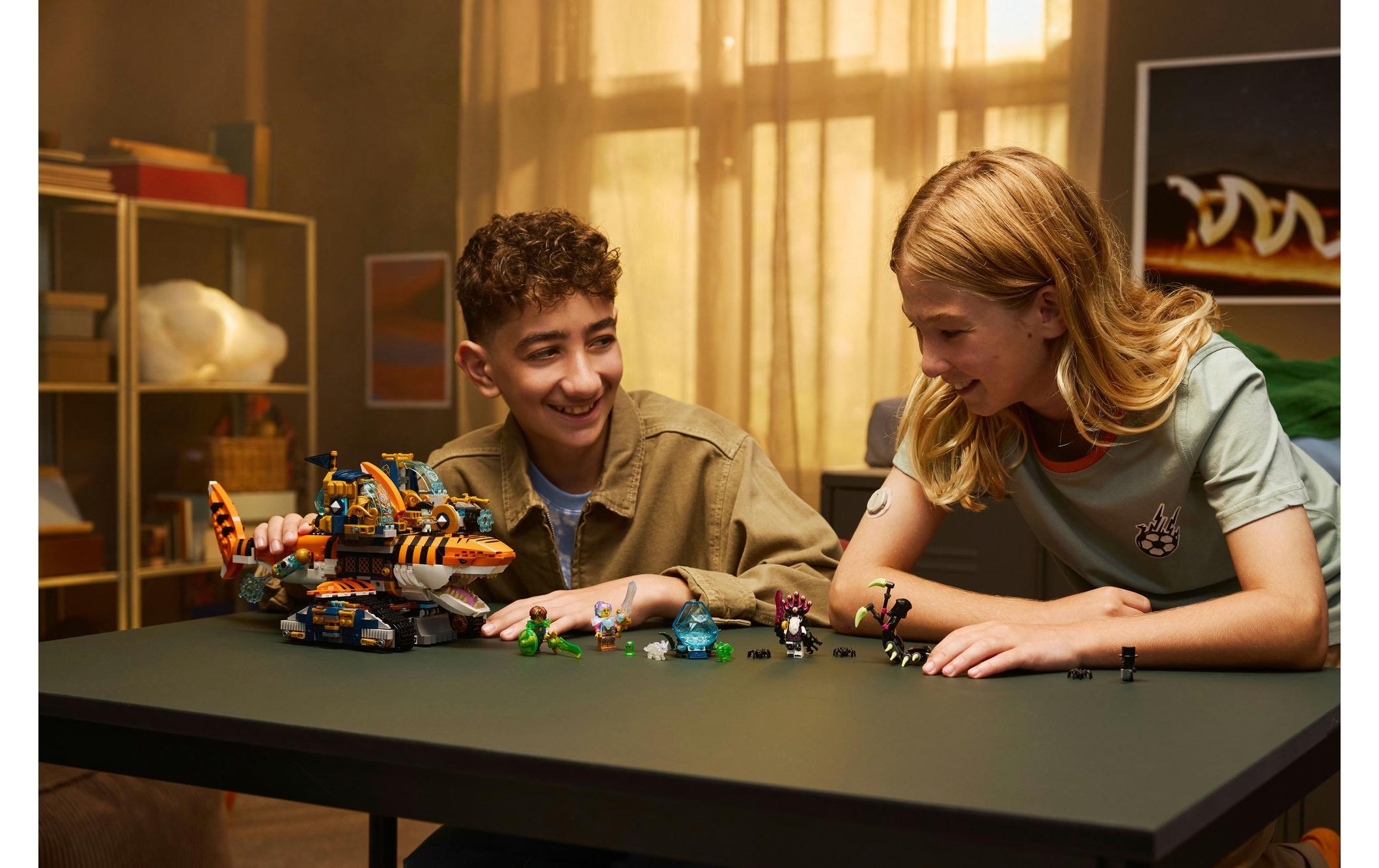LEGO® Konstruktionsspielsteine »DreamZzz Tigerhai-Fahrzeug 71515«