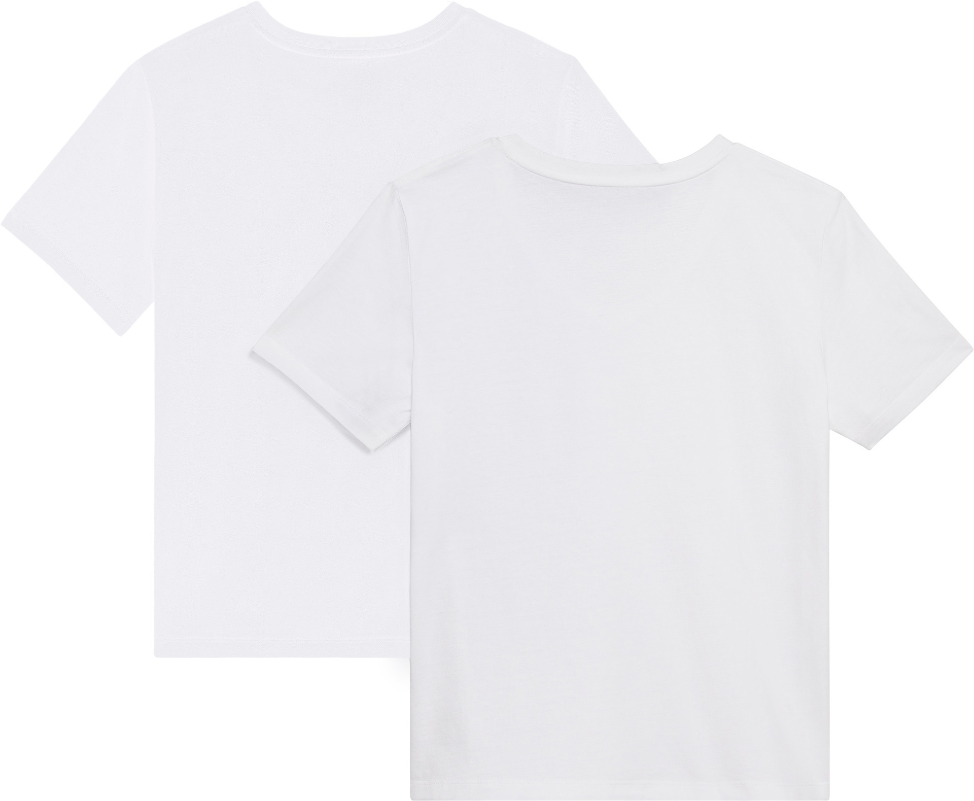 Calvin Klein Jeans T-Shirt »A- Logo VN 2 pack Tee« Packung, 2er-Pack, 2 Stk. Mit V-Ausschnitt
