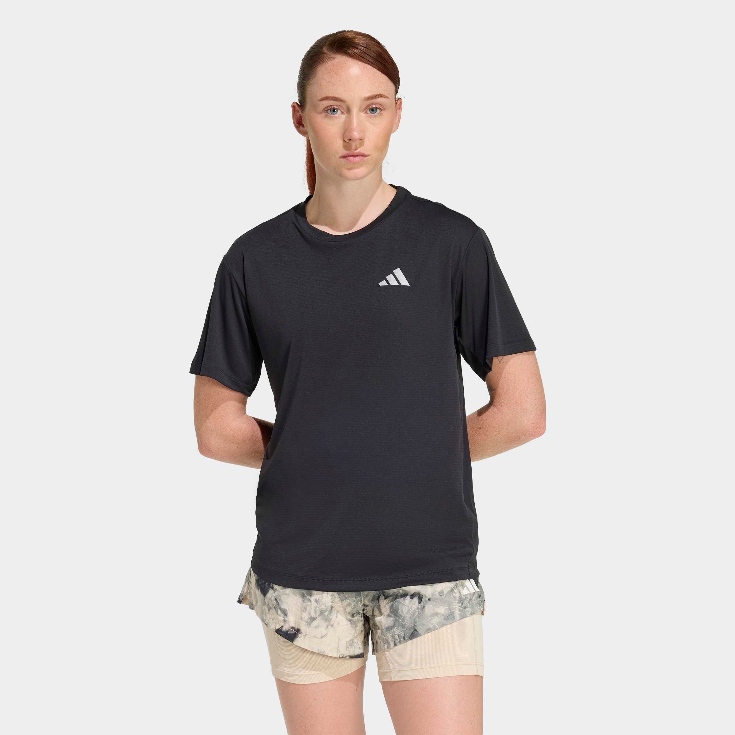 adidas Performance Laufshirt »RUN ESS TEE W« mit climacool® Technologie, ohne Verschluss