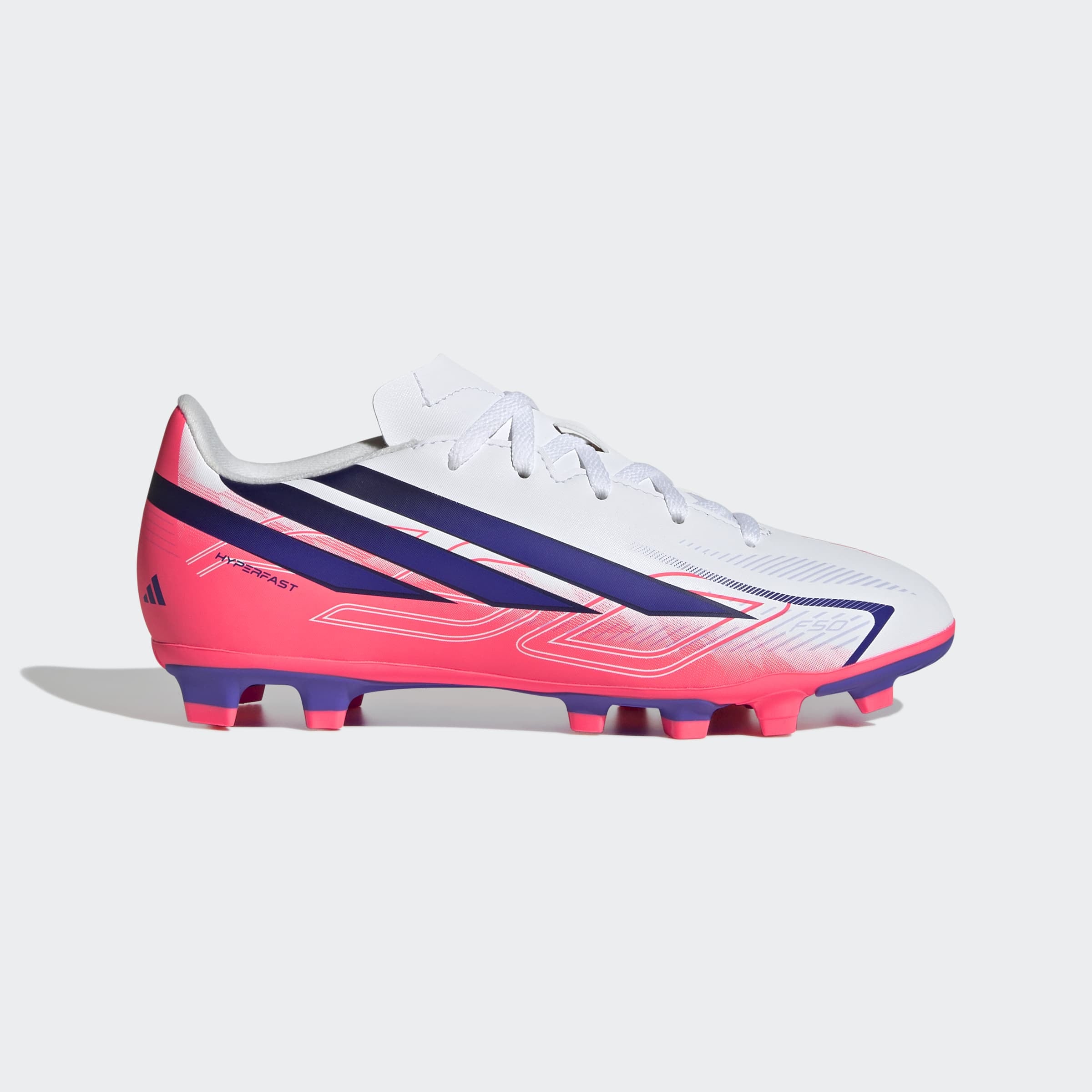 adidas Performance Fussballschuh »F50 HYPERFAST CLUB KIDS , FESTE BÖDEN/GEMISCHTE BÖDEN«  für viele verschiedene Böden geeignet, für Jugendliche & Kinder