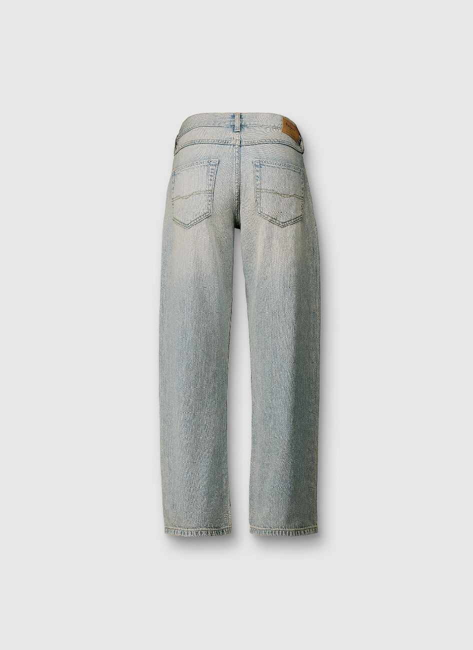 Pepe Jeans 5-Pocket-Jeans »BOYFRIEND JEANS MW CRAFT« mit mittlerem Bund