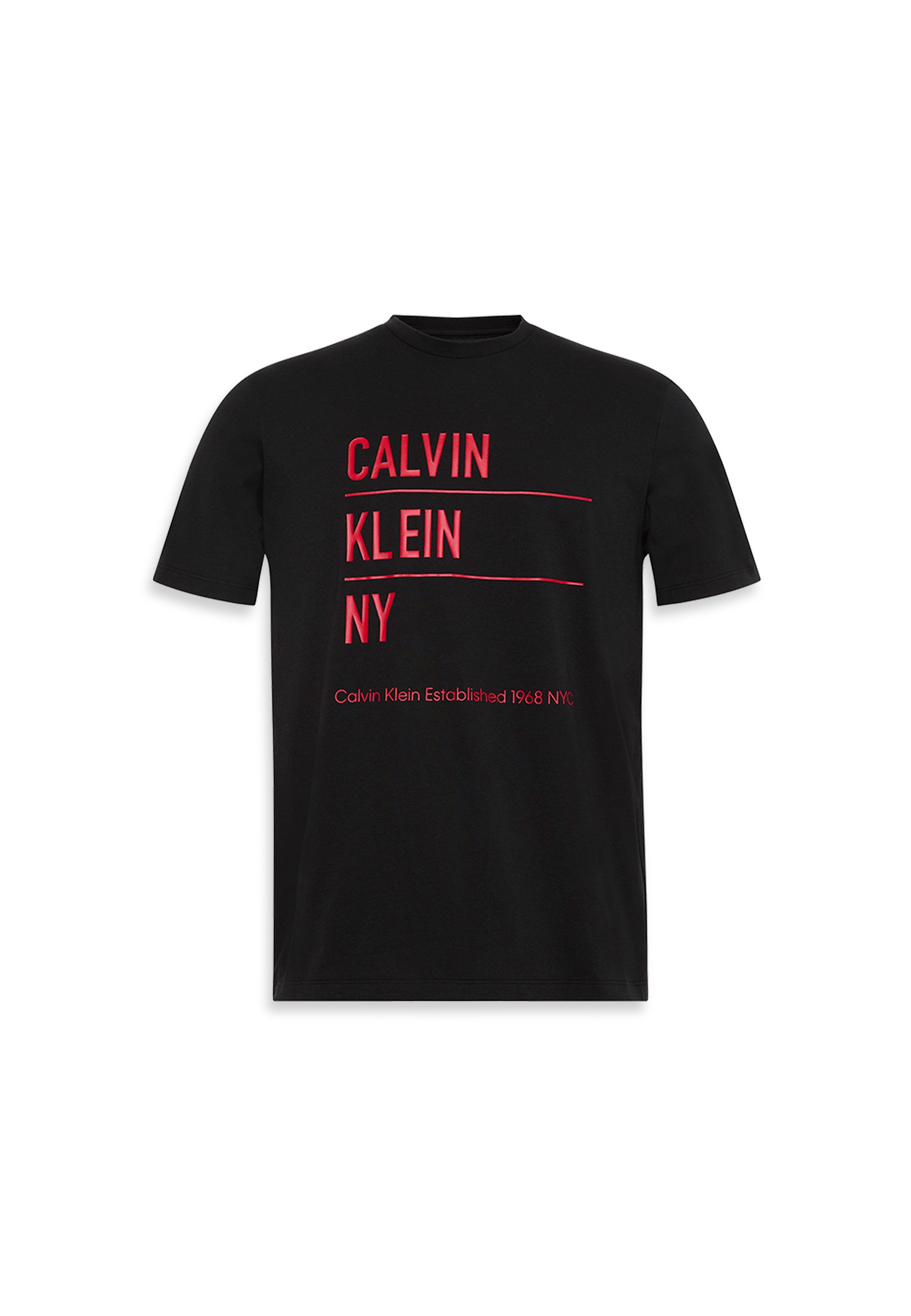 Calvin Klein Jeans T-Shirt »SS 30S EU CALVIN KLEIN NY GRAPHI« Mit Rundhalsausschnitt, regular fit