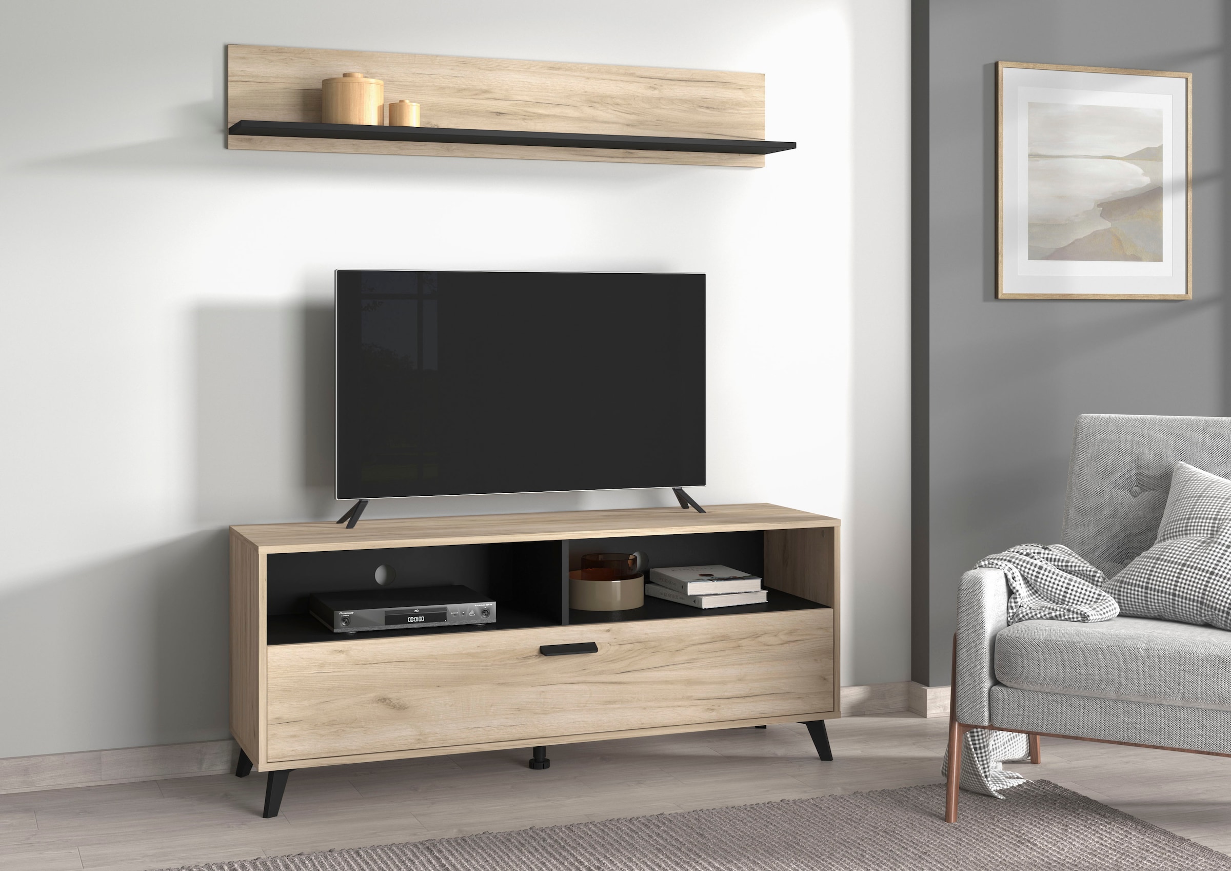 INOSIGN Table basse »Umbria« Kommode, Breite 137,5 cm