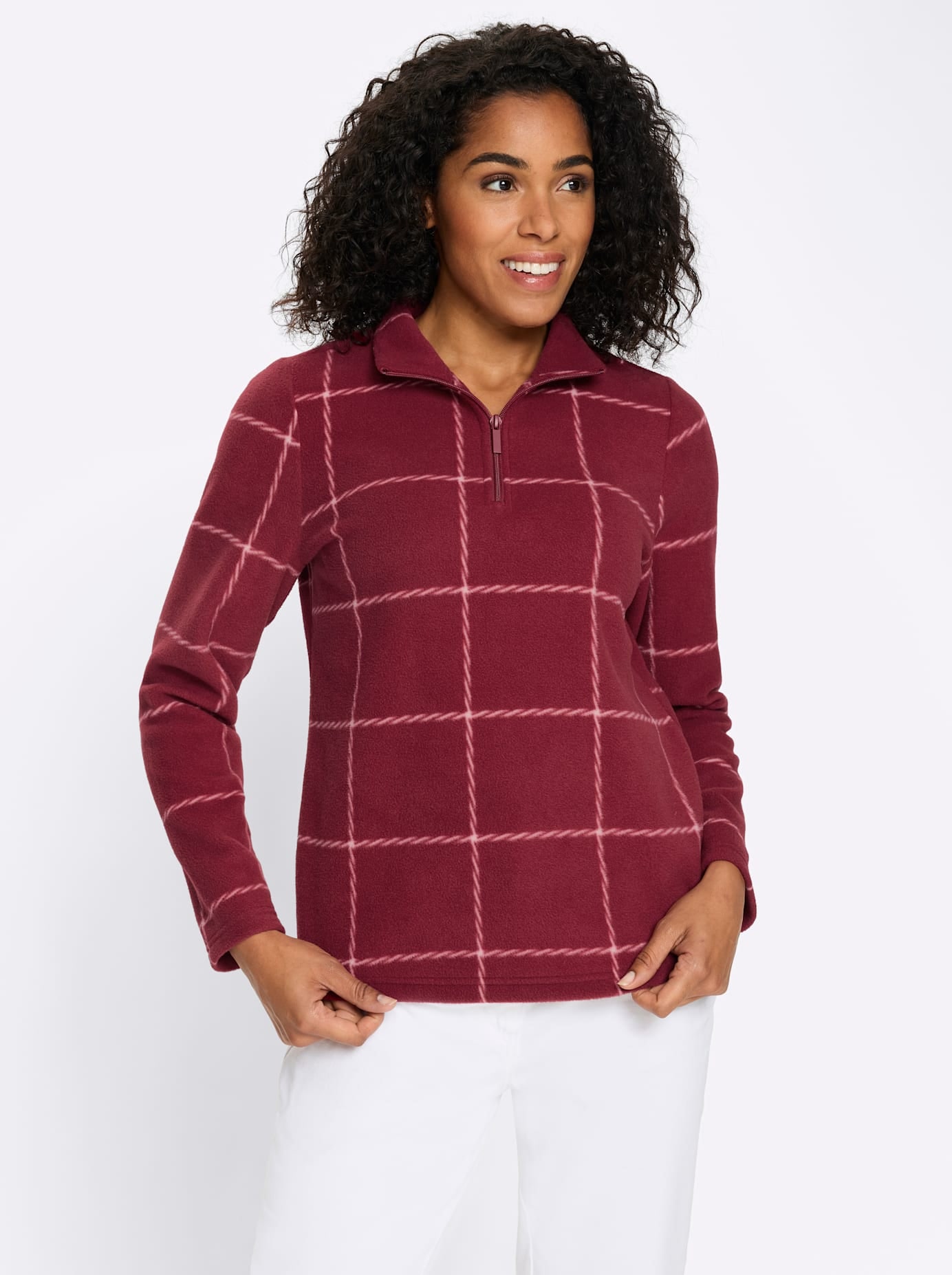 Classic Basics T-shirt en polaire »Fleece-Shirt« 1