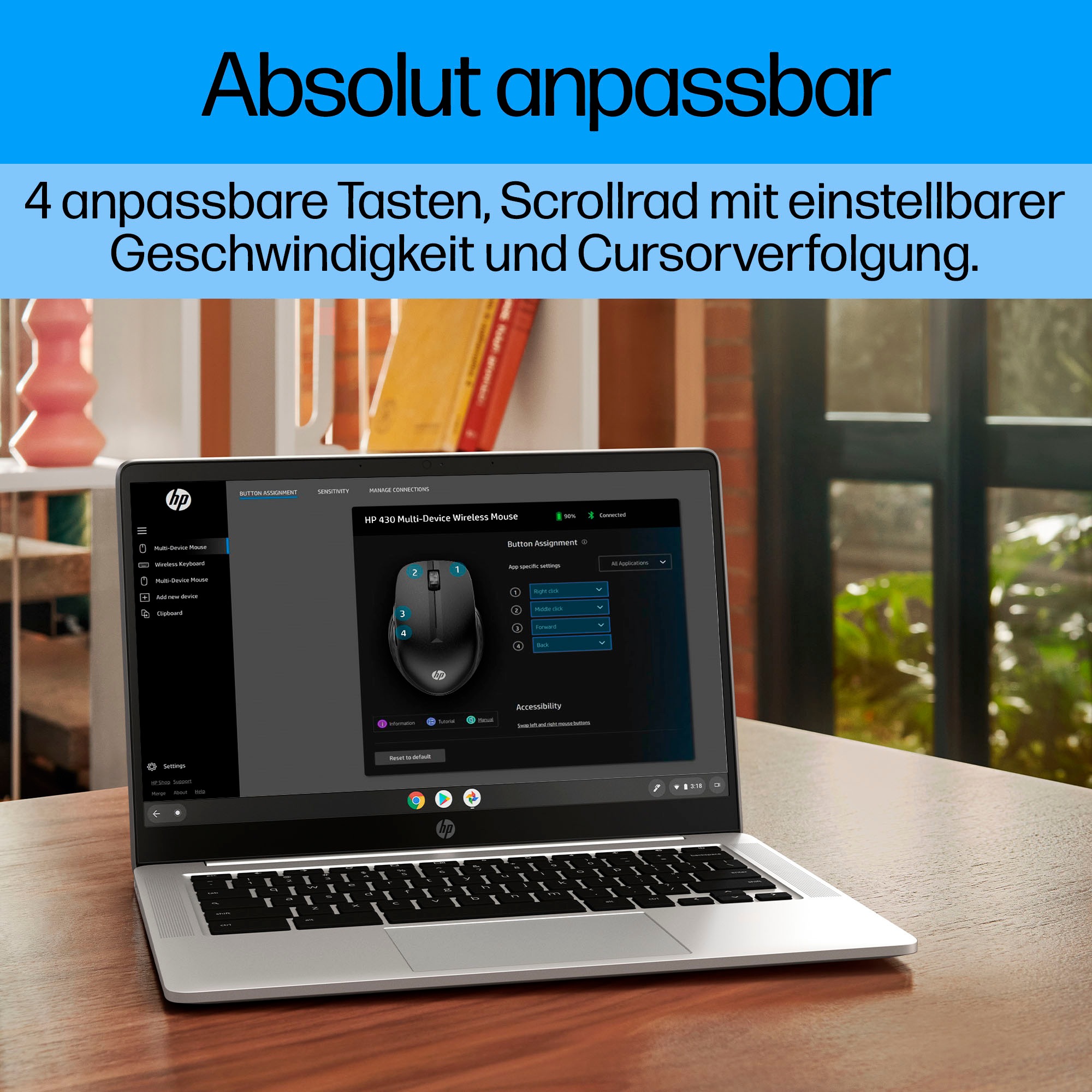 HP Souris »430« Bluetooth