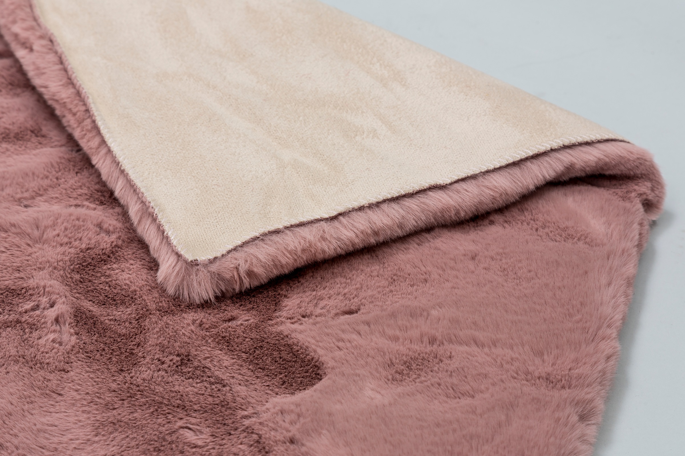 SCHÖNER WOHNEN-Kollektion Tapis en fourrure »Tender« Rectangulaire 26 mm Höhe besonders weich durch Microfaser, Kunstfell, waschbar, Wohnzimmer