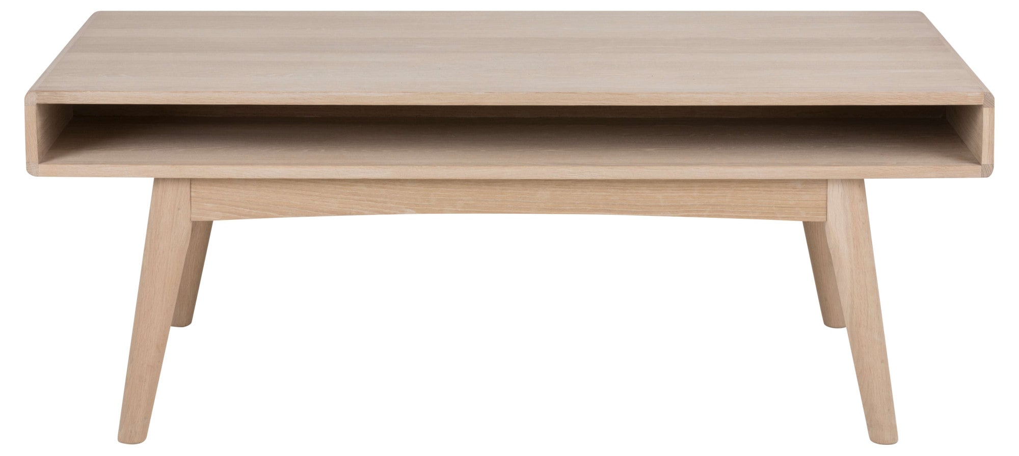 ACTONA GROUP Table basse »Marte, Kaffeetisch, Beistelltisch« Table, chêne blanc, 130x70x50cm