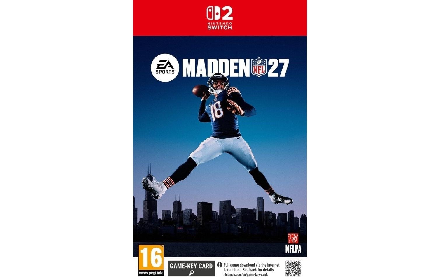 Electronic Arts Logiciel de jeu »Madden NFL 27 [NSW2] (D/F/I) (Game-Key Card)« Nintendo Switch 2