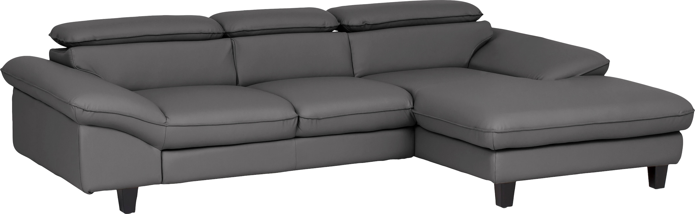 Home affaire Ecksofa »Pilot L-Form« mit Kopfteilverstellung, wahlweise mit Bettfunktion & Bettkasten