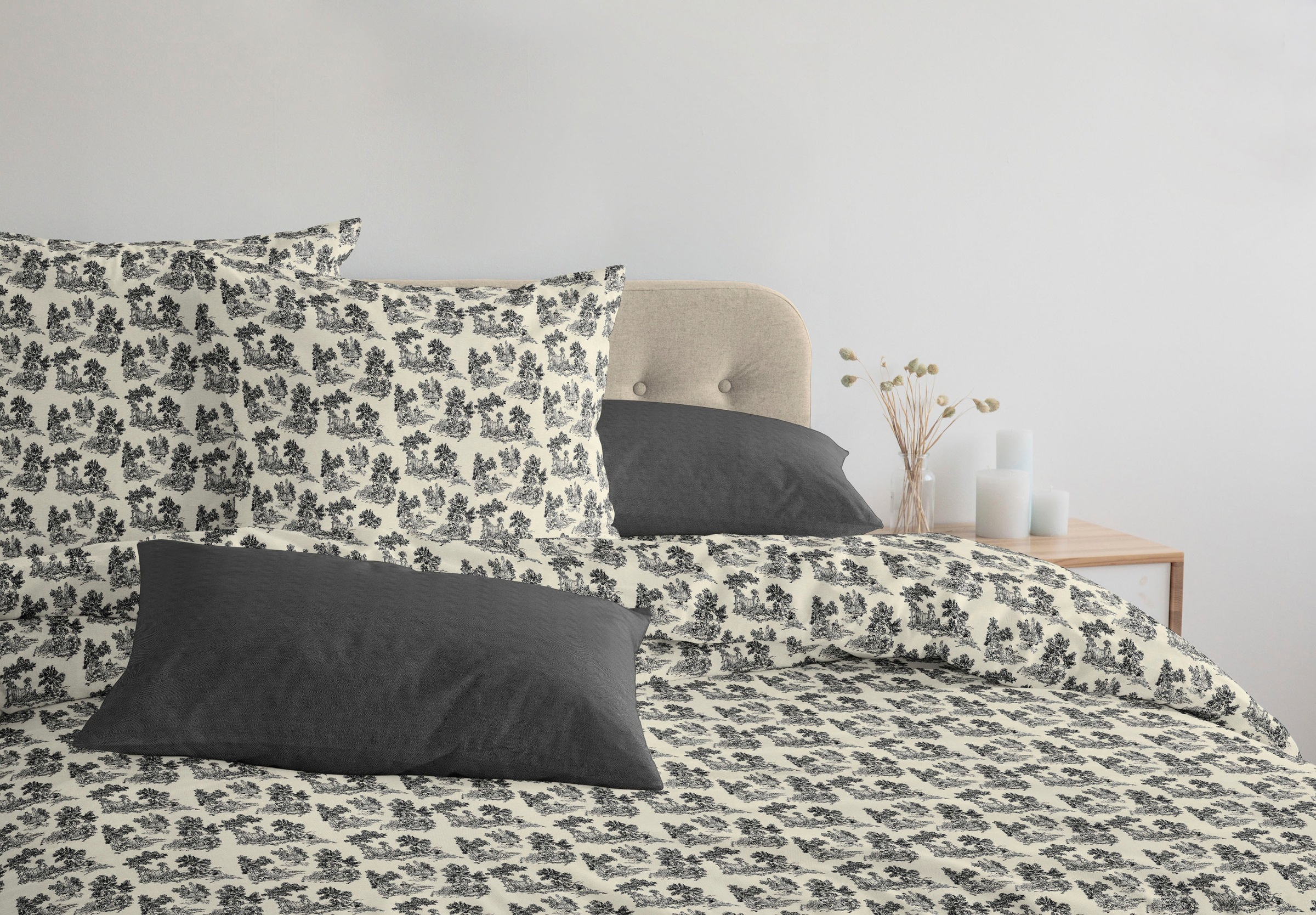 Adam Bettwäsche »Good Old Days« 2 Stk. tlg. aus 100 % Bio-Baumwolle, 2 teilig - Bettwäsche Set