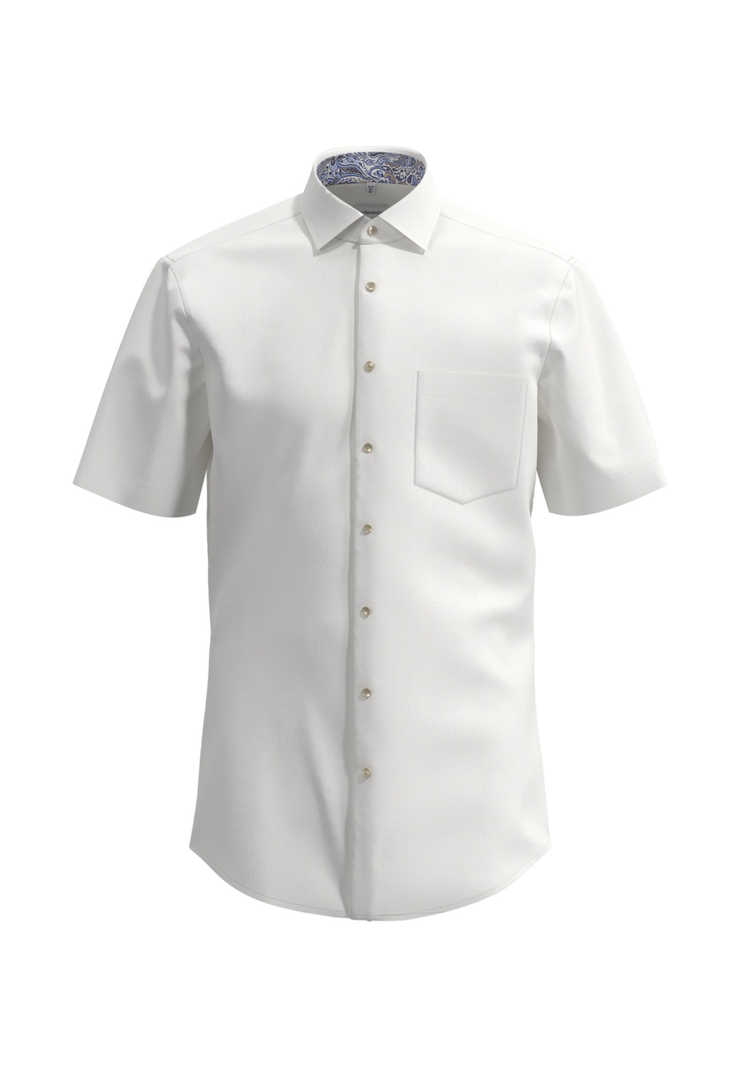 seidensticker Chemise d'affaires »Comfort« Comfort Kurzarm Kentkragen Uni