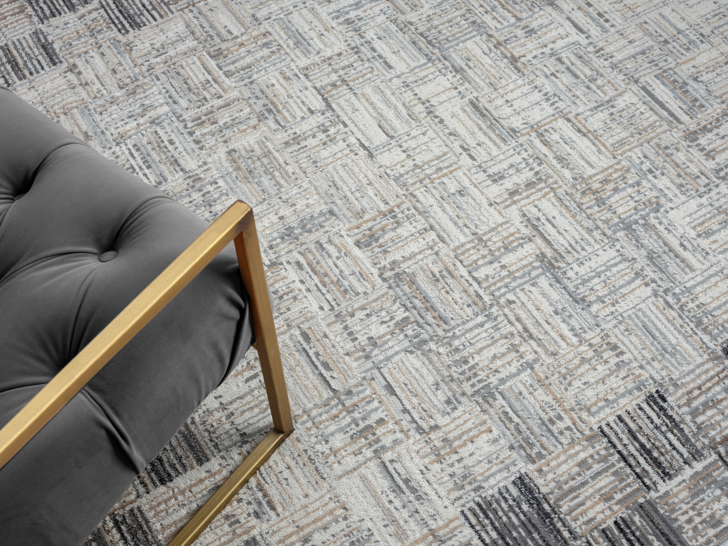 GOODproduct Tapis »Yasmin, LAGERRÄUMUNG!« Rectangulaire 8 mm Höhe Kurzflor, modernes Design, mit Bordüre, pflegeleicht, Wohnzimmer