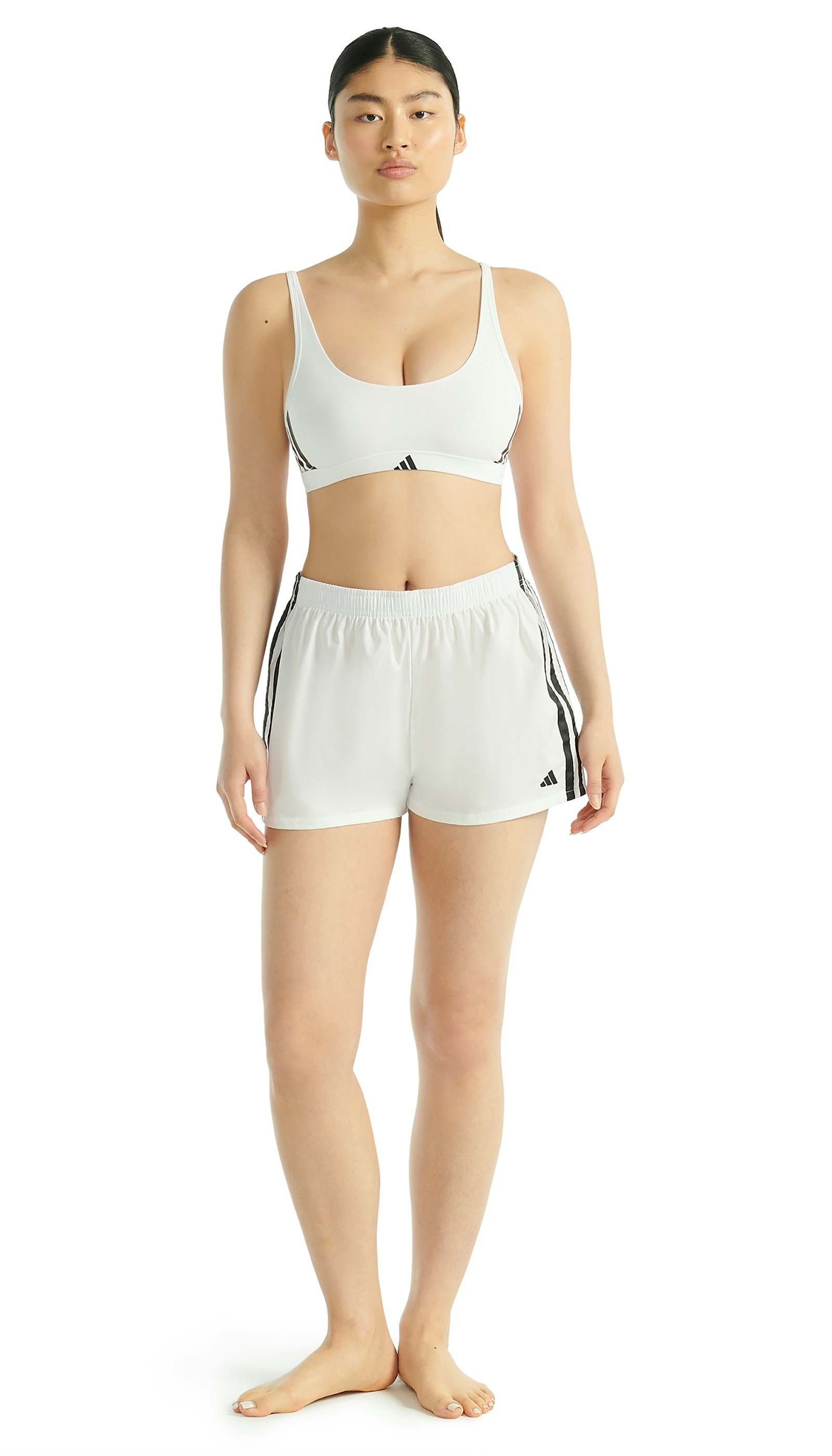 adidas Sportswear Webboxer »Active Essentials Cotton« überzogener, elastischer Bund, Pure Cotton, weites Bein, atmungsaktiv