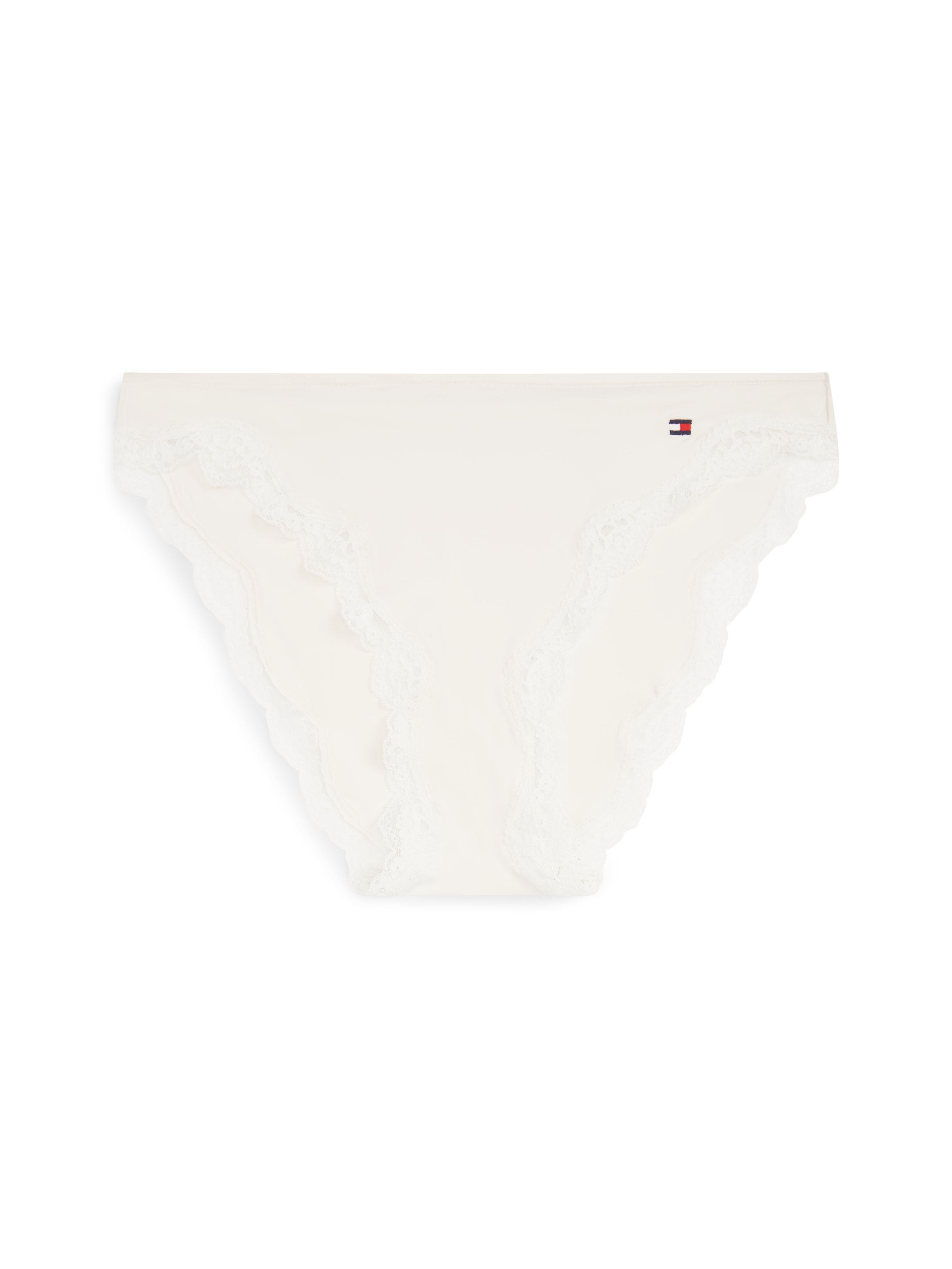 Tommy Hilfiger Underwear Slip avec dentelle et drapeau logo