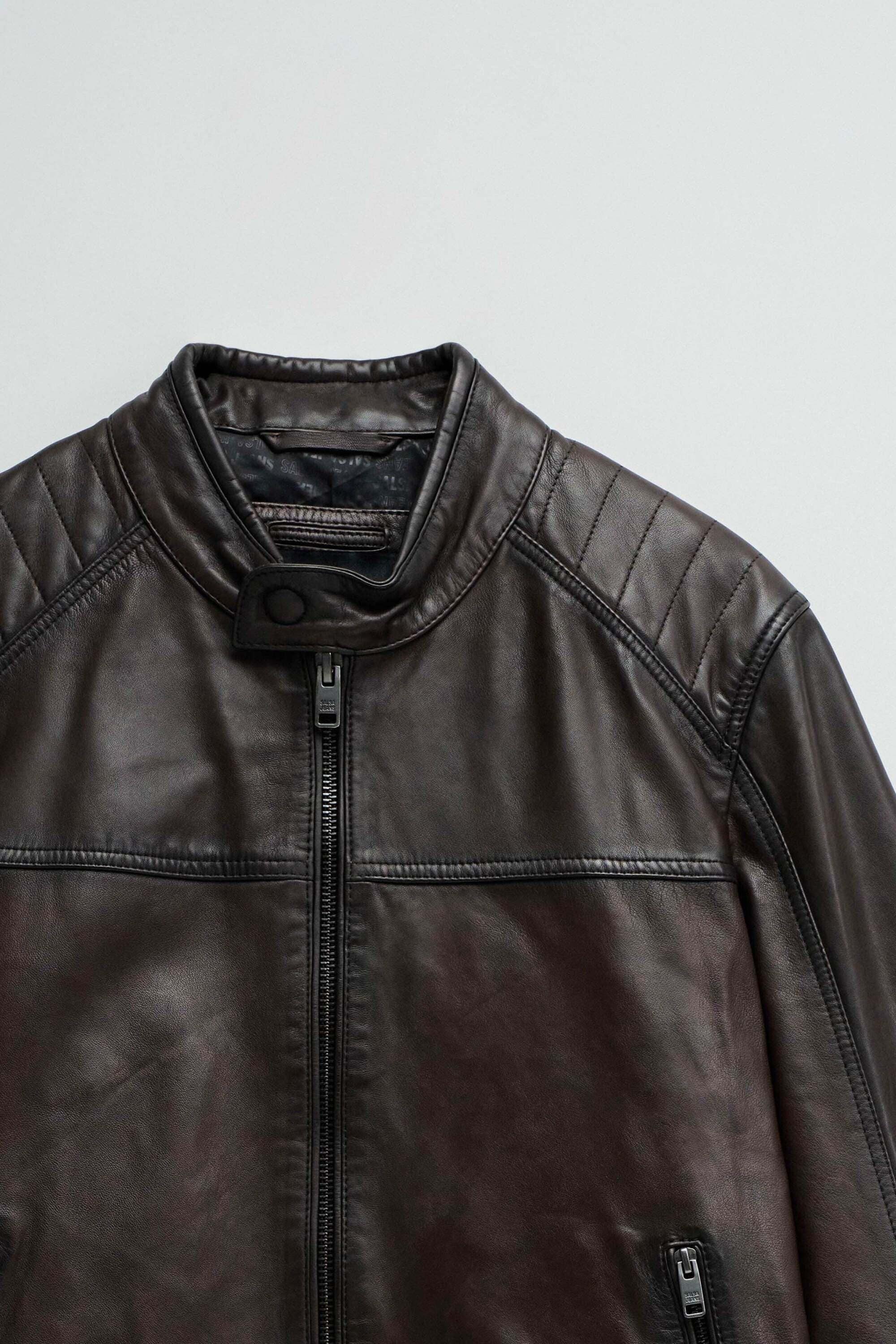 Salsa Lederjacke »Salsa Jeans Lederjacke Biker«