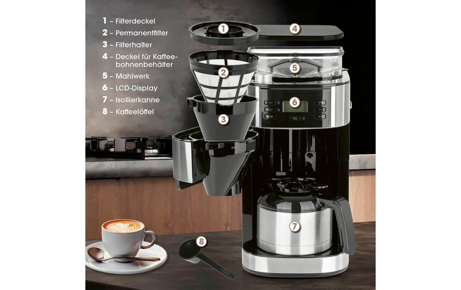 Barista Machine à café filtre »30380«