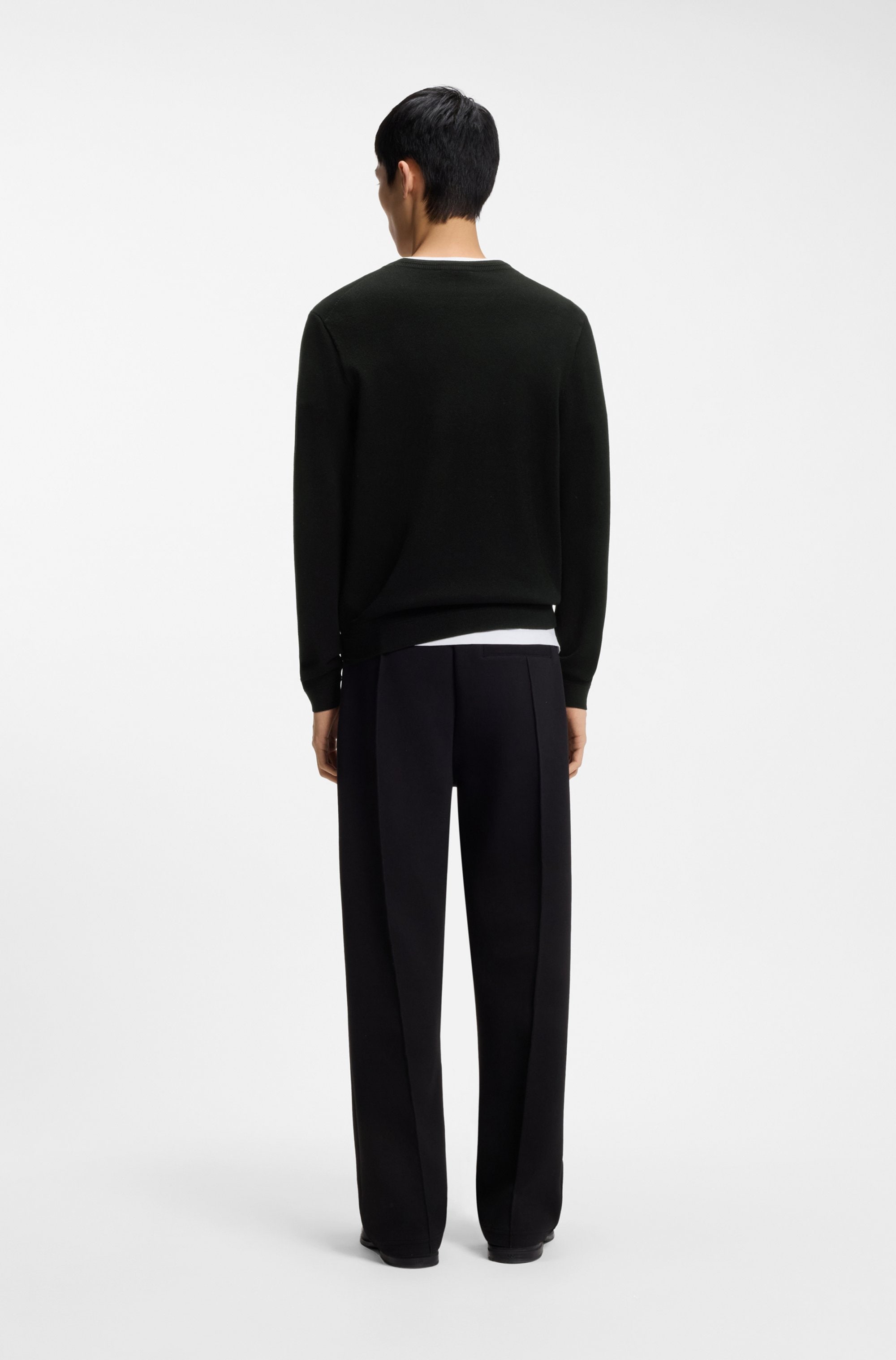 HUGO Pull en tricot »Setallo« Feinstrick, Viskose-Mix, Regular Fit