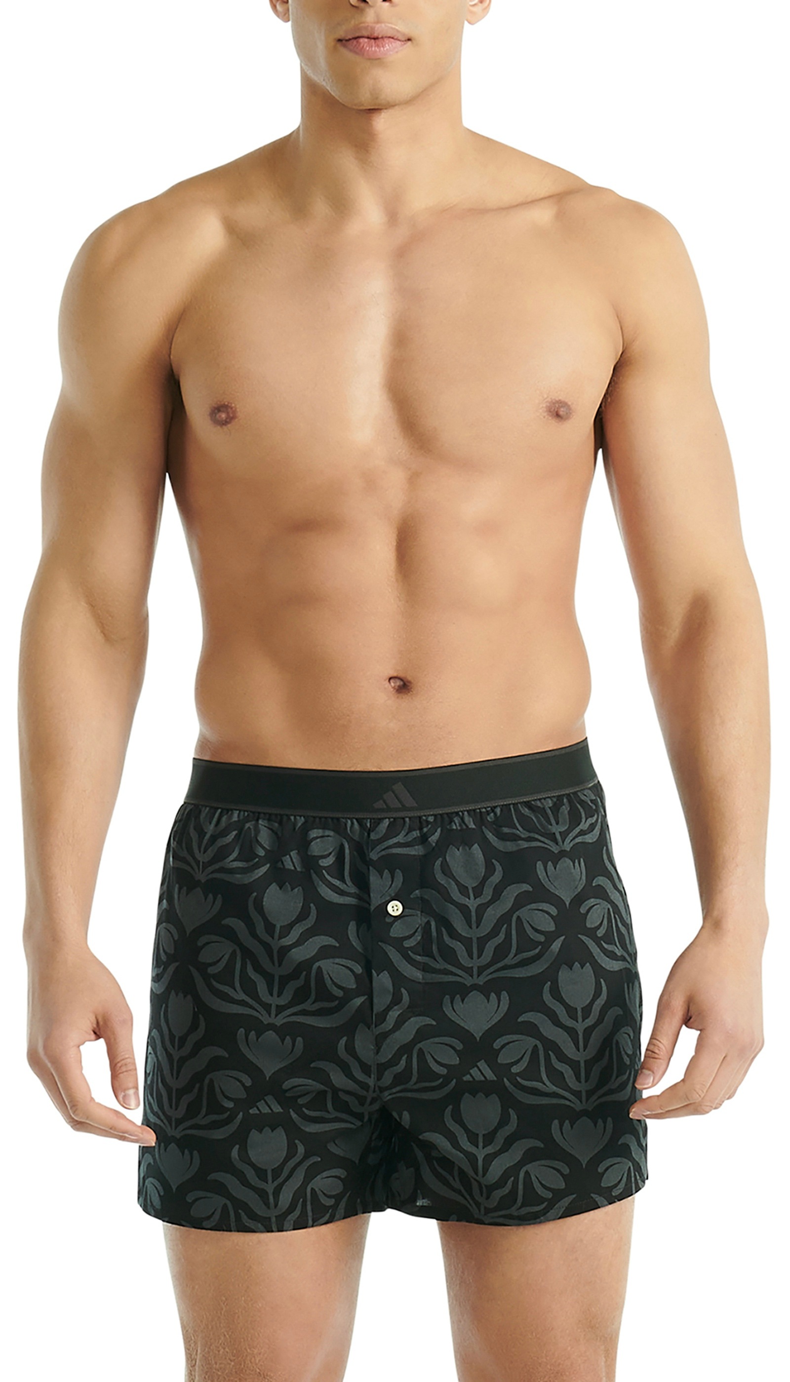adidas Sportswear Boxershorts »Active Woven« 2er Pack,  lockere Passform, Knopfleiste, elastischer Bund, Webqualität