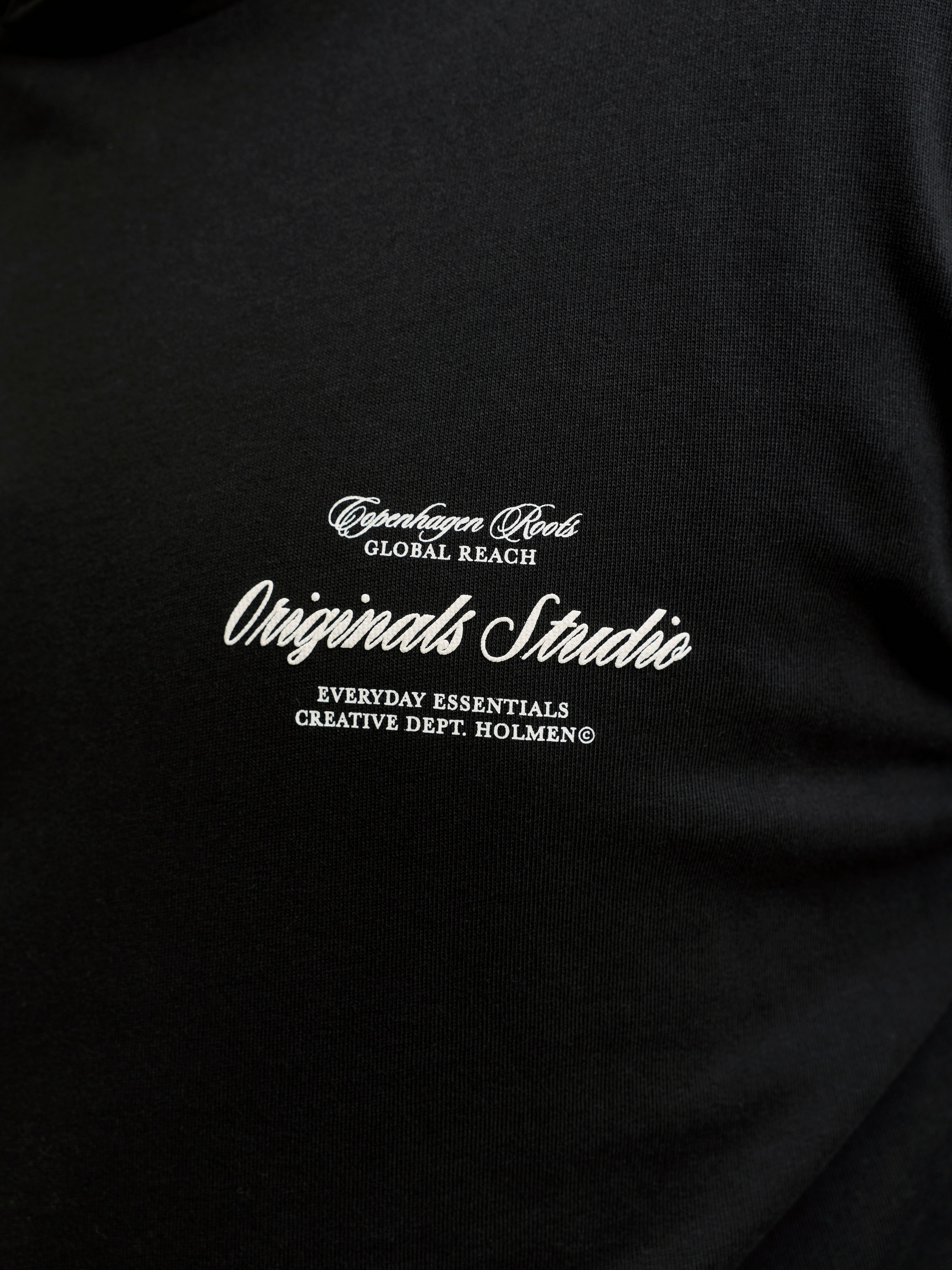 Jack & Jones PlusSize Sweat à capuche »JORNORREBRO TYPO BACK SWEAT HOOD PLS«, mélange coton, coupe régulière
