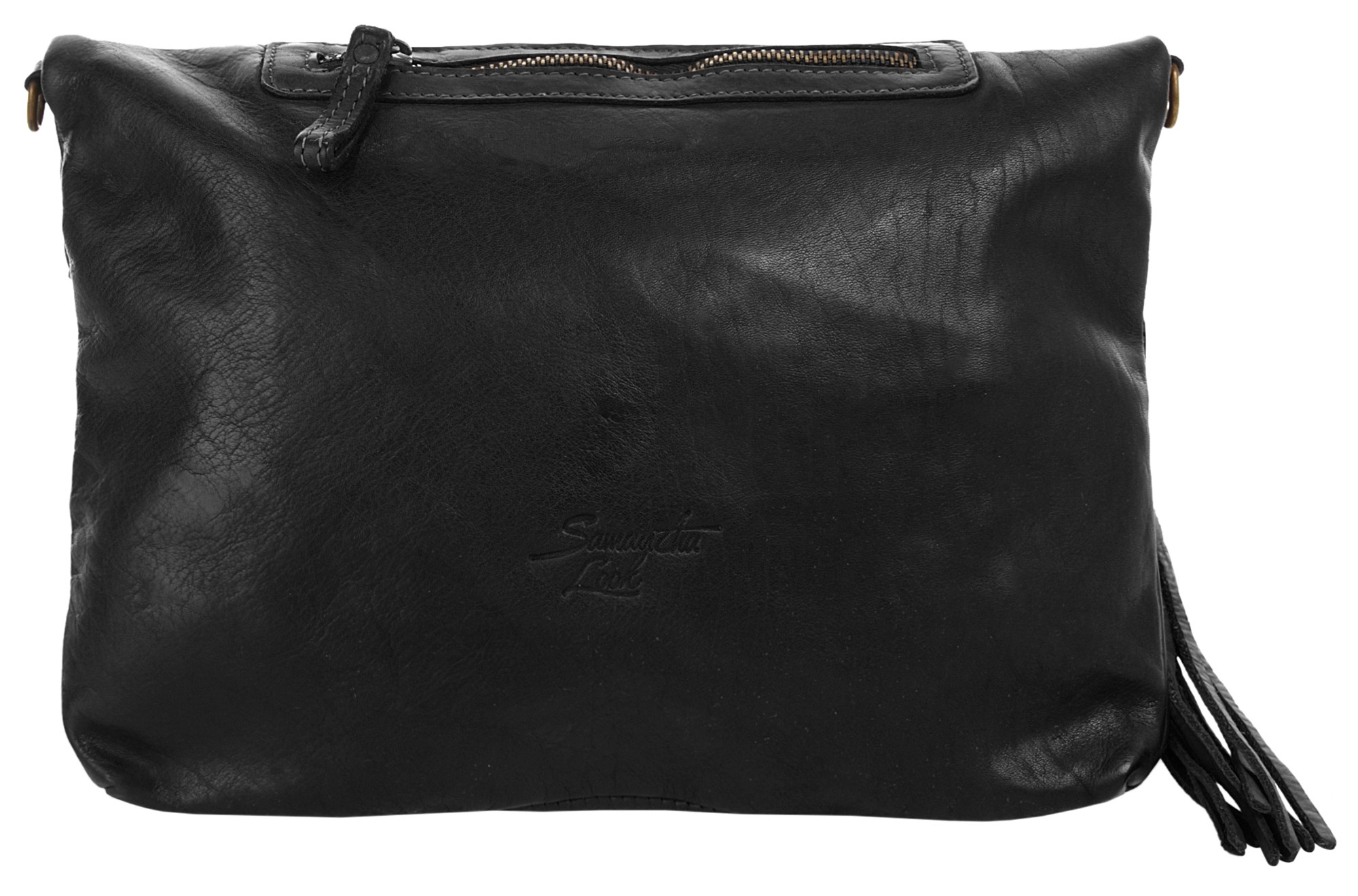 Samantha Look Sac à bandoulière echt Leder, Made in Italy