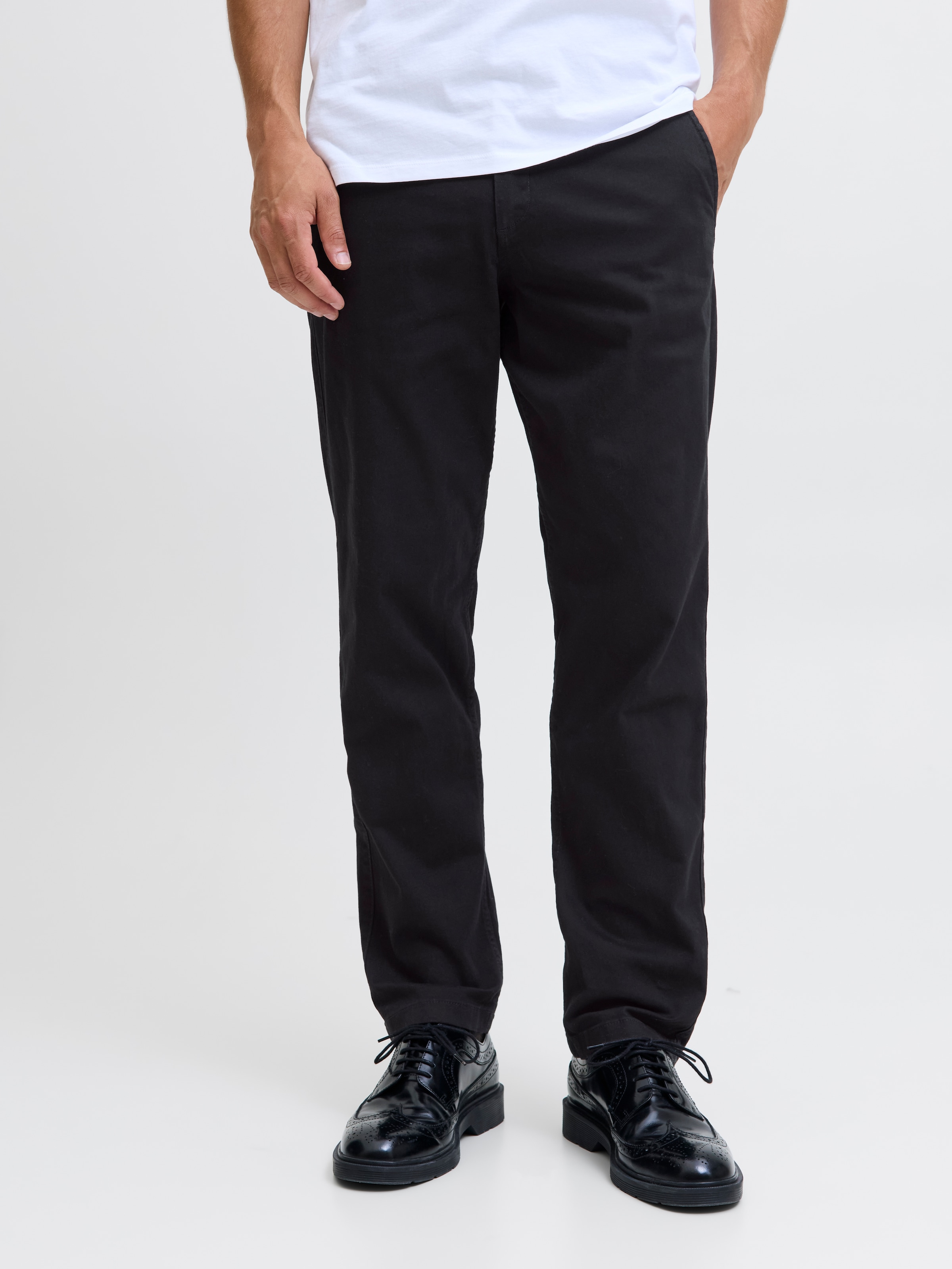 Jack & Jones Chinohose »JPSTKANE DAVE CHINO 2PK MP NOOS«  In vorgewaschener Qualität