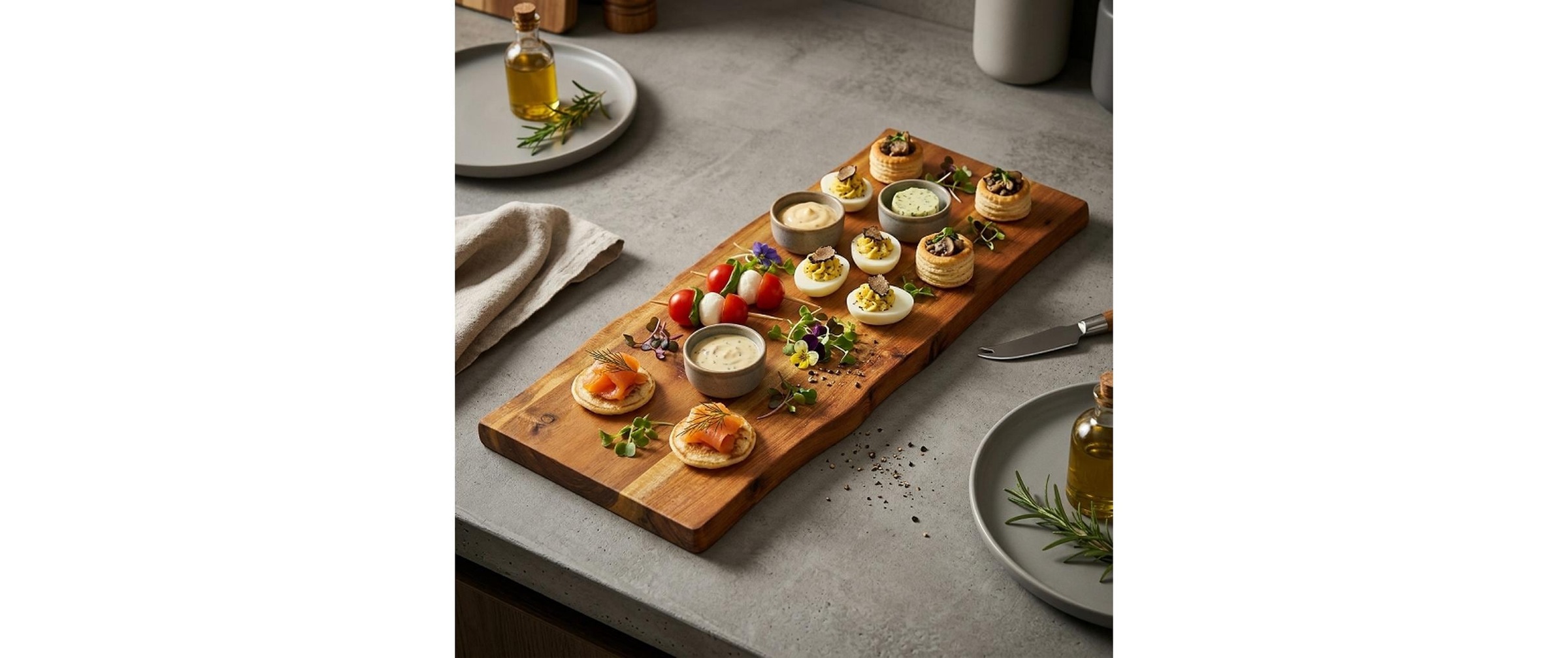 KESPER® Plateau de service »Servierplatte Keine Angabe/Braun«