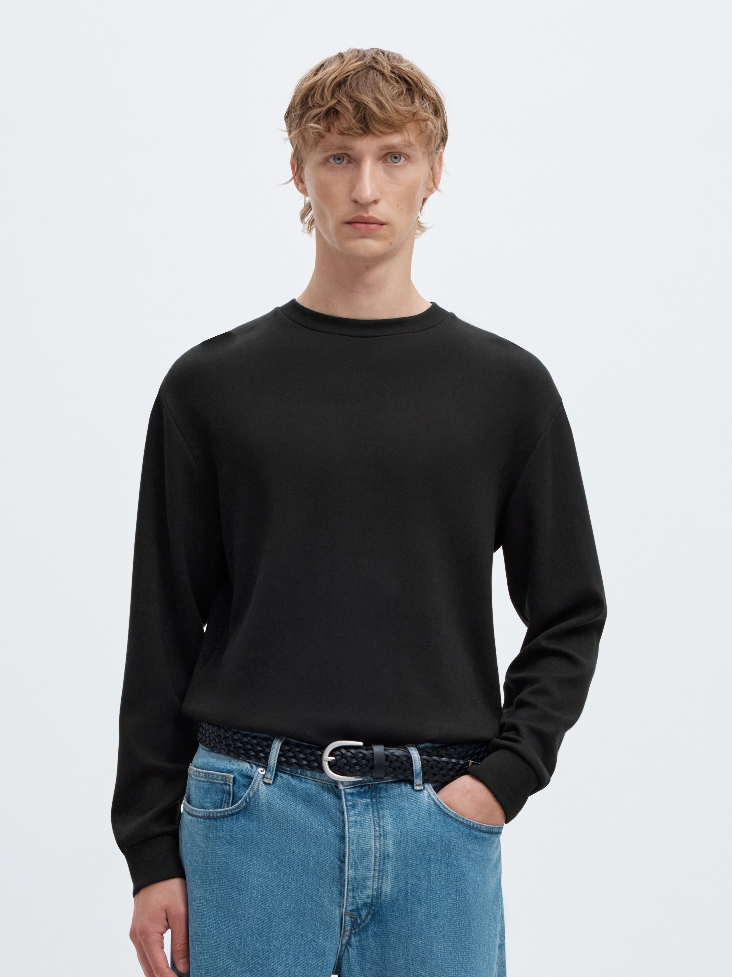 SELECTED Sweat-shirt »SLHEMANUEL SOFT CREW NECK SWEAT NOOS«
