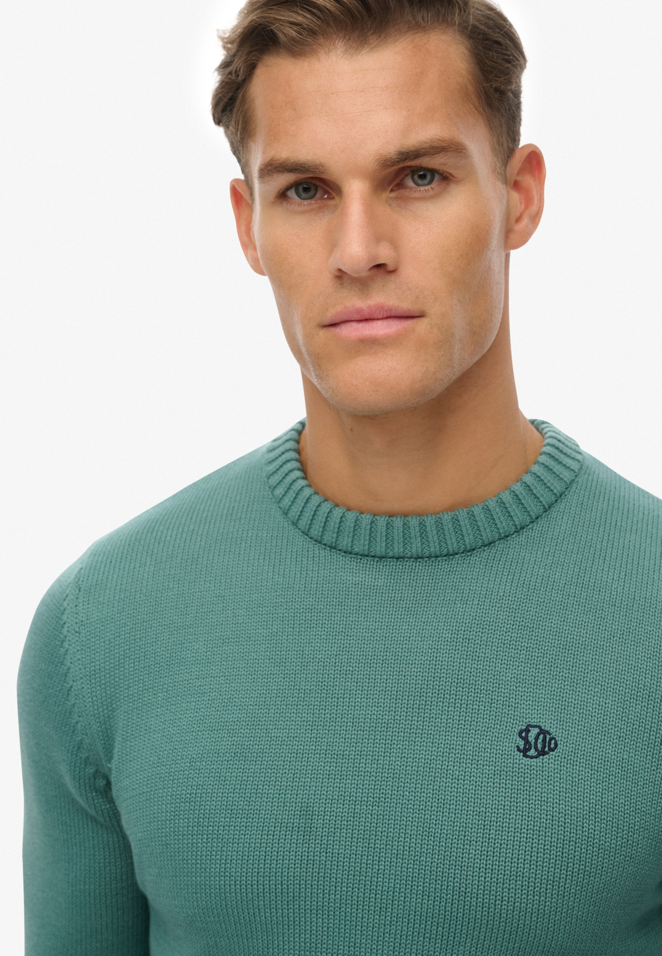 Superdry »PREPPY COTTON JUMPER« coton, coupe régulière