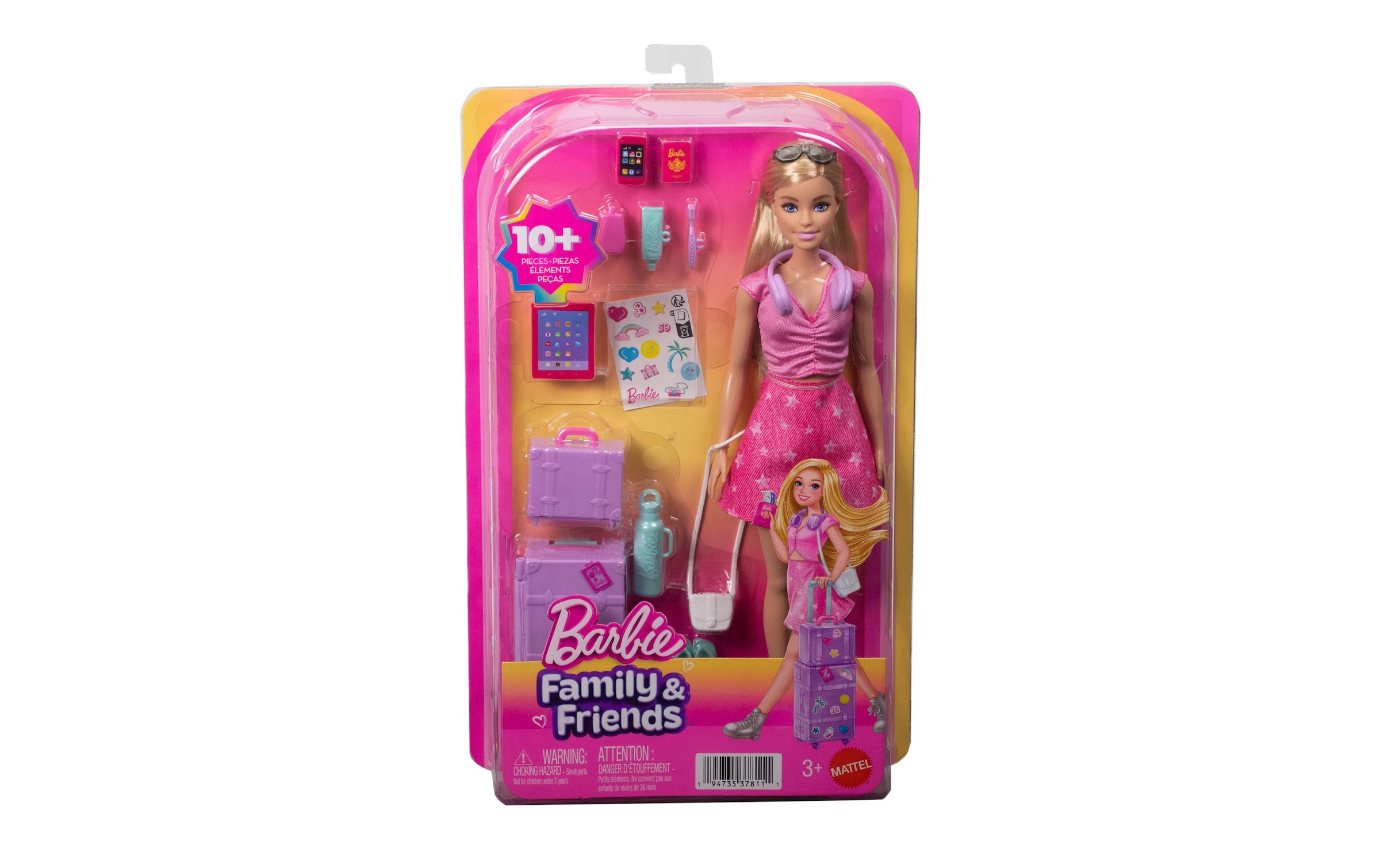 Barbie Poupée à habiller »Barbie Family & Friends, Reise Abenteuer Malibu«