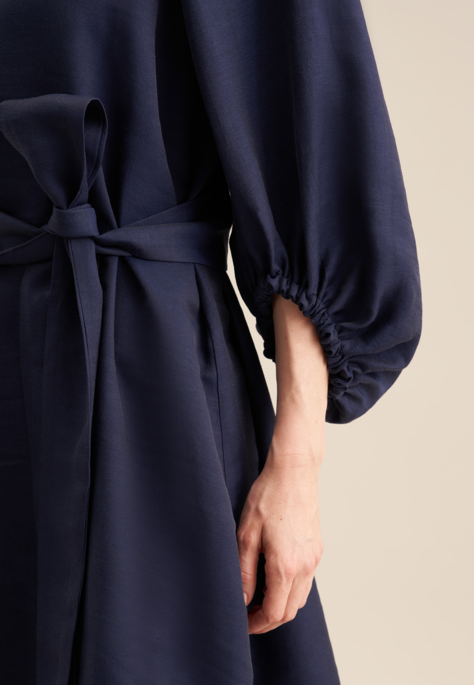 seidensticker Sommerkleid »Schwarze Rose« 3/4 V-Neck Uni