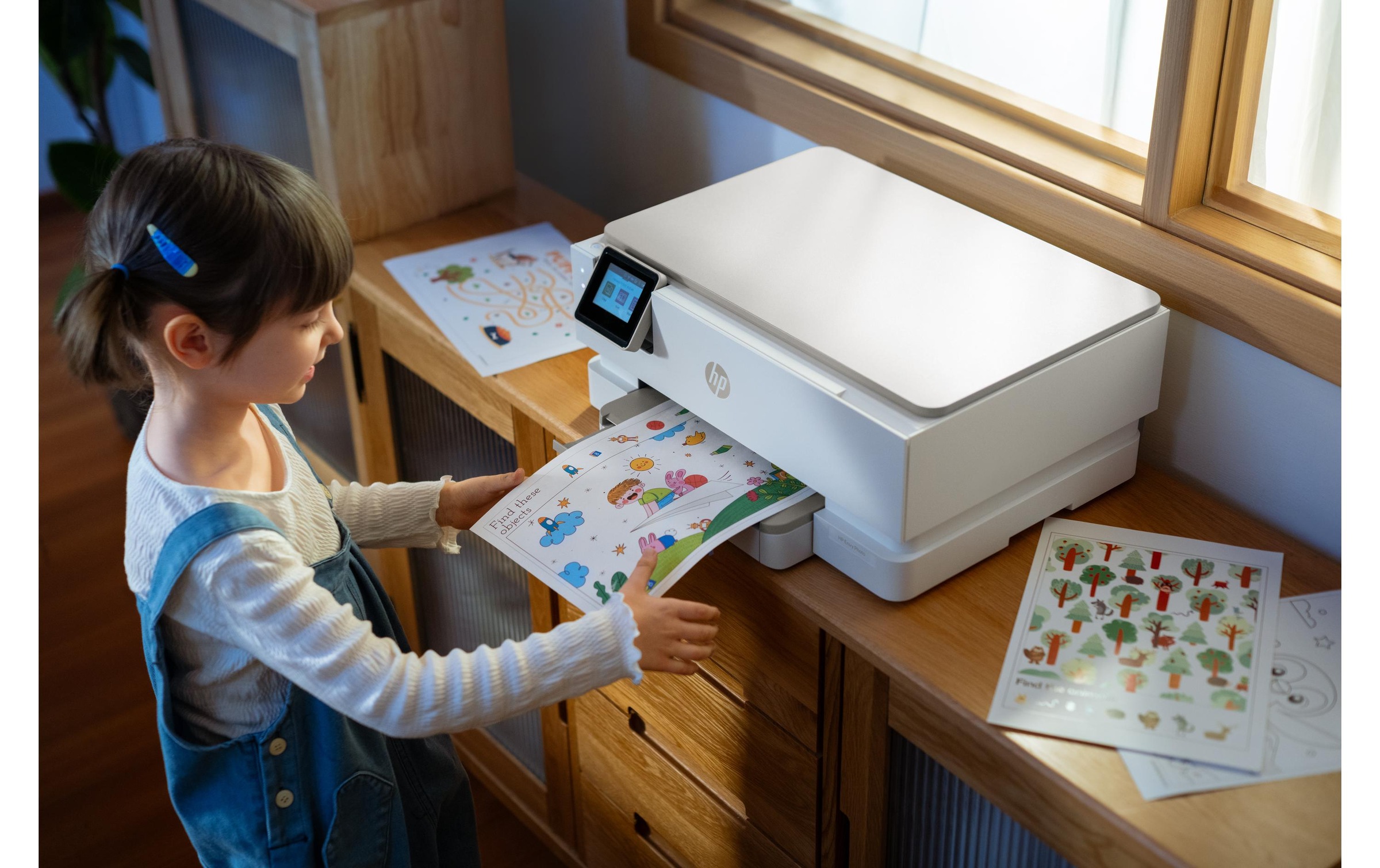 HP Imprimante multifonctions »Envy Photo 7230 (B63JVB)« 6 mois d'essai HP Instant Ink offerts jusqu'au 31.07.2026