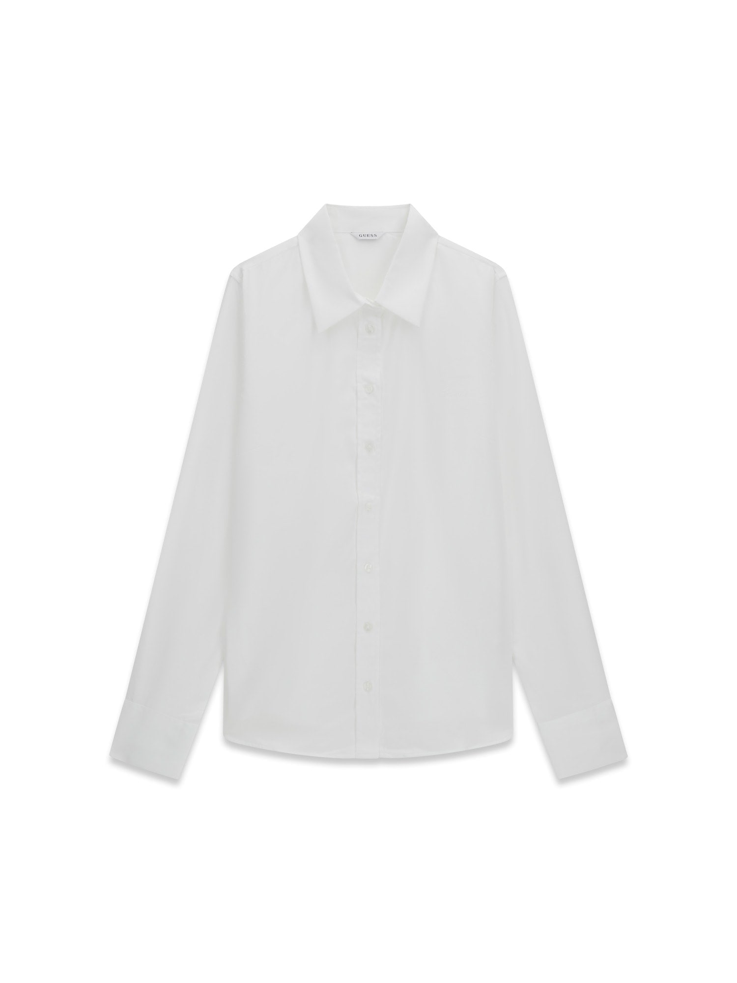Guess Blouse chemise »NEW CATE SHIRT« mit Logostickerei, Slim Fit