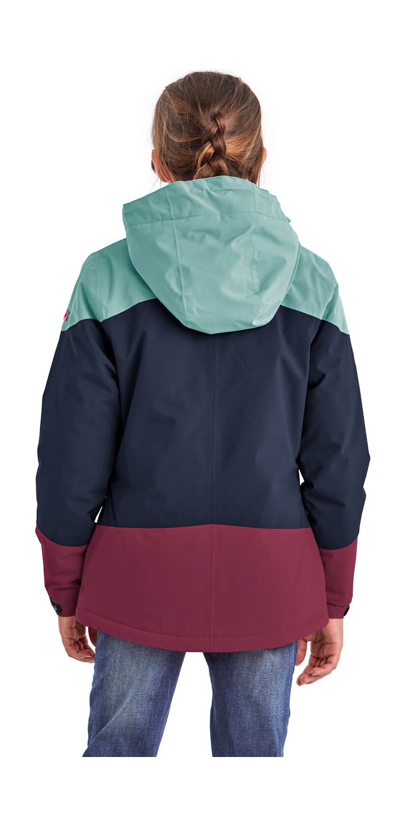 Killtec Outdoorjacke »KOW 195 GRLS JCKT« Wasserdichte Winterjacke mit Colourblock, verstellbaren Details